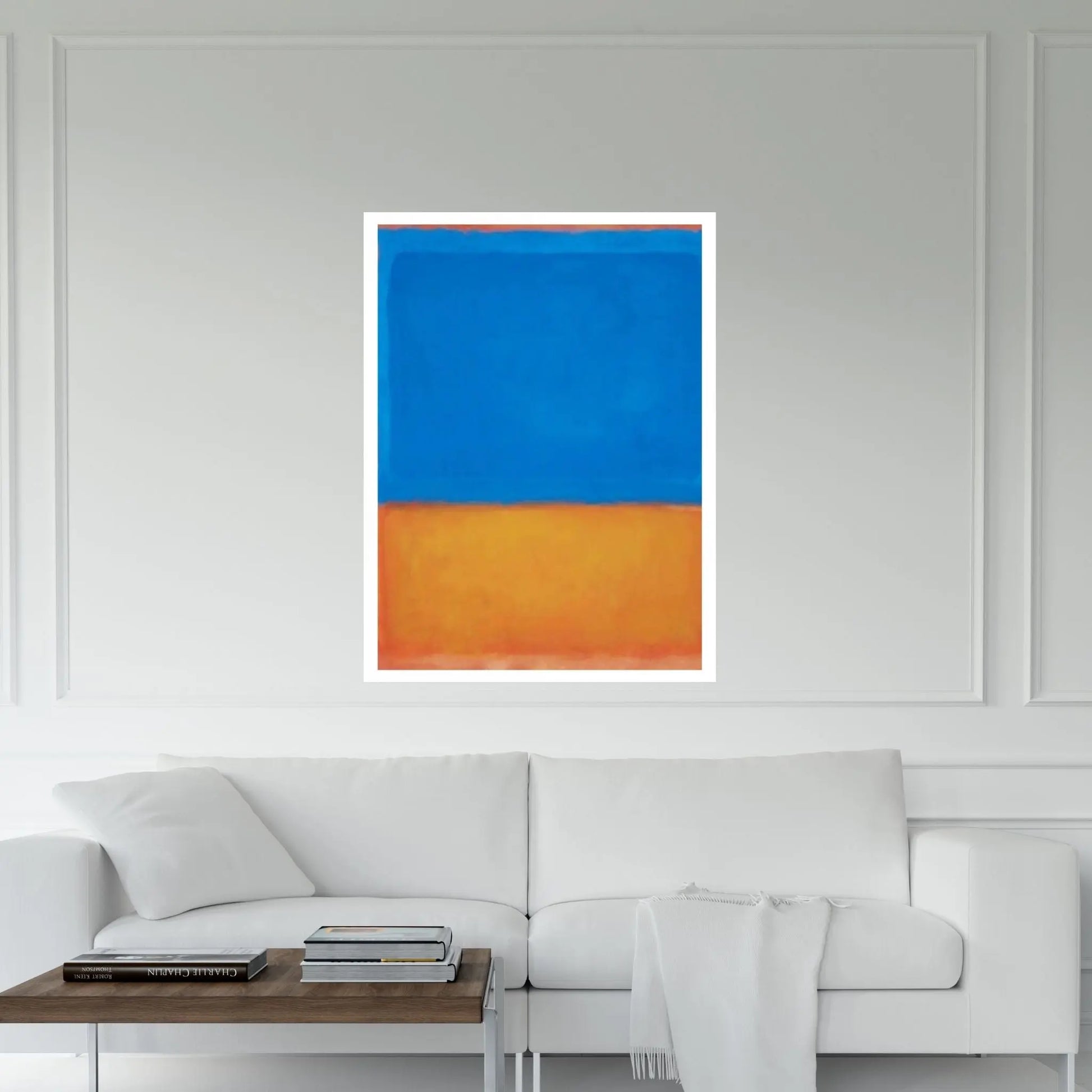 Mark Rothko Frame Canvas/Poster Art Reproduction, Rothko Reproduction - Y Canvas