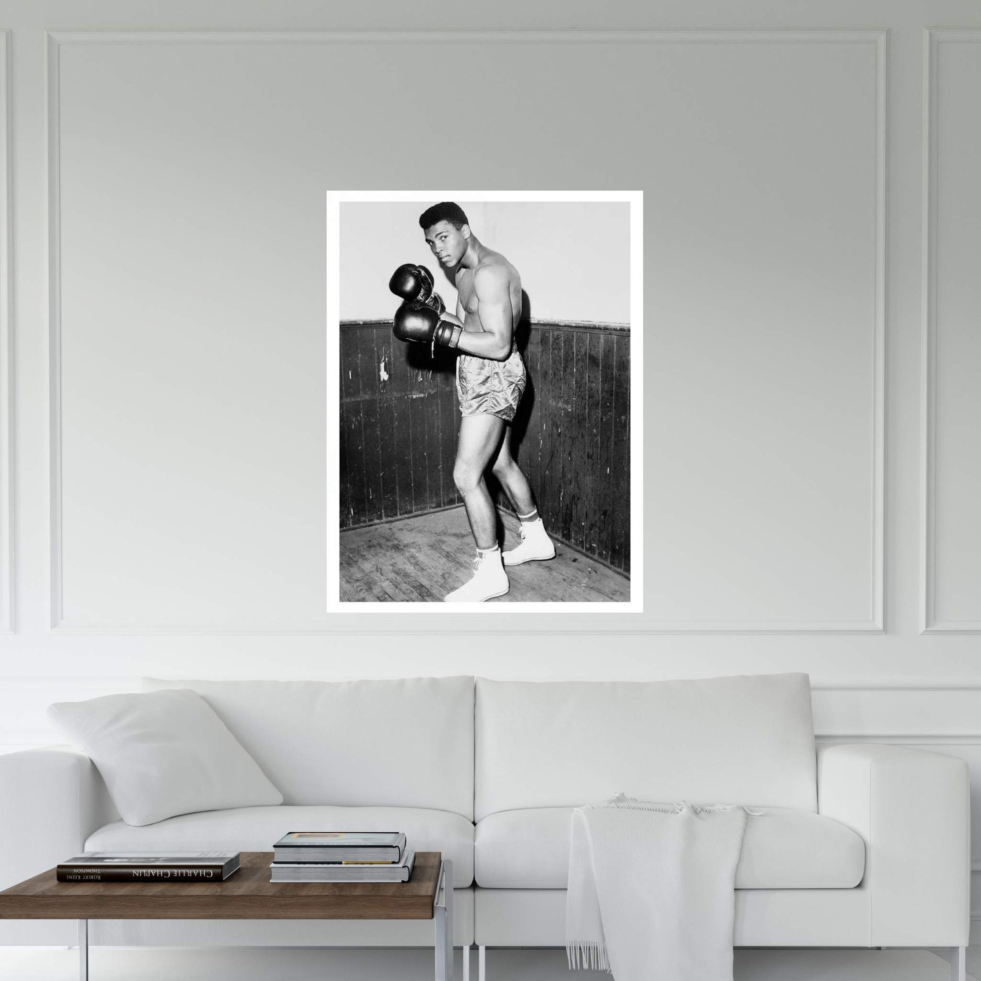 Winner of Golden Gloves Heavyweight Title, 1960 Canvas Wall Art - Y Canvas