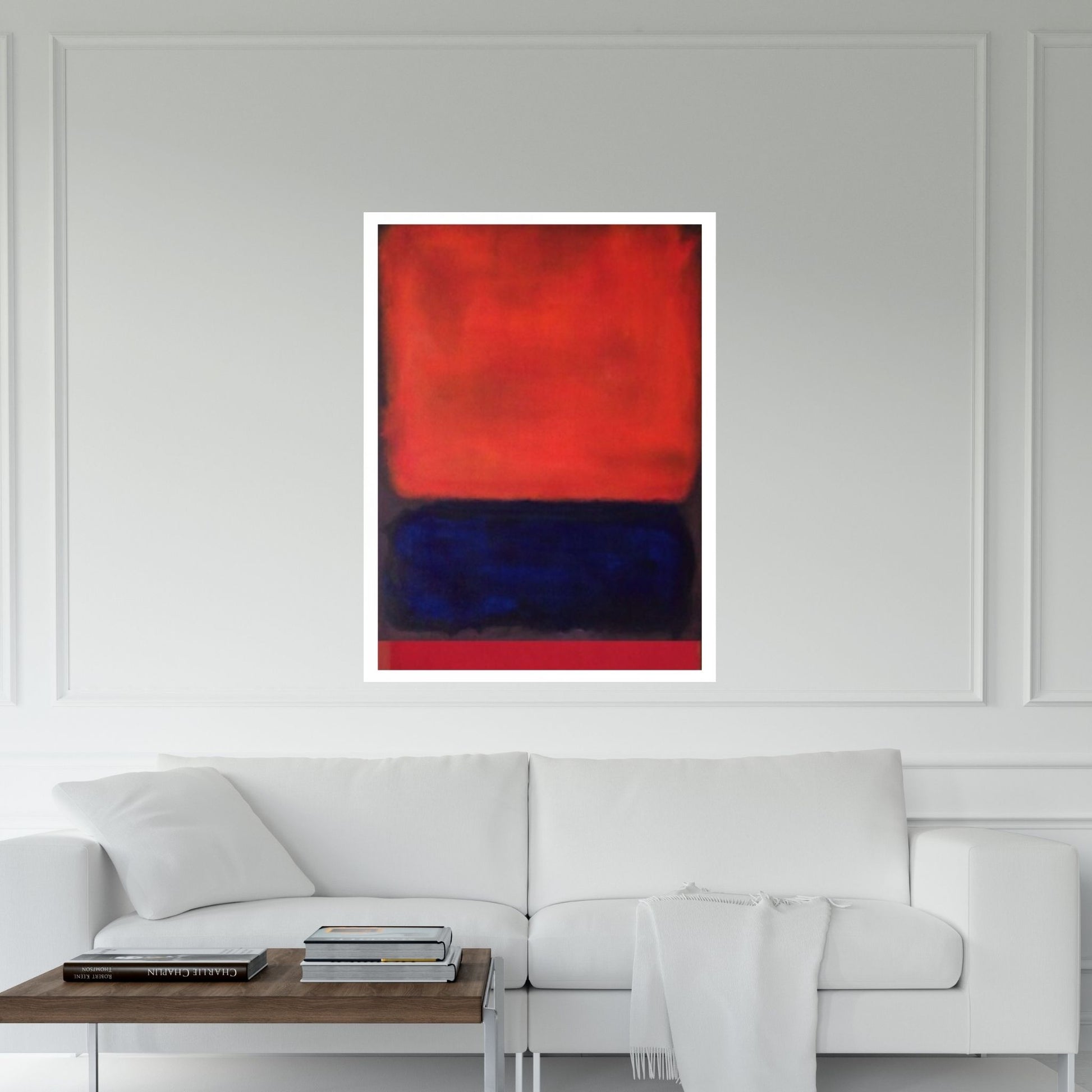 Mark Rothko Frame Canvas/Poster Art Reproduction, Rothko Reproduction, Modern Art Expressionism Painting - Y Canvas