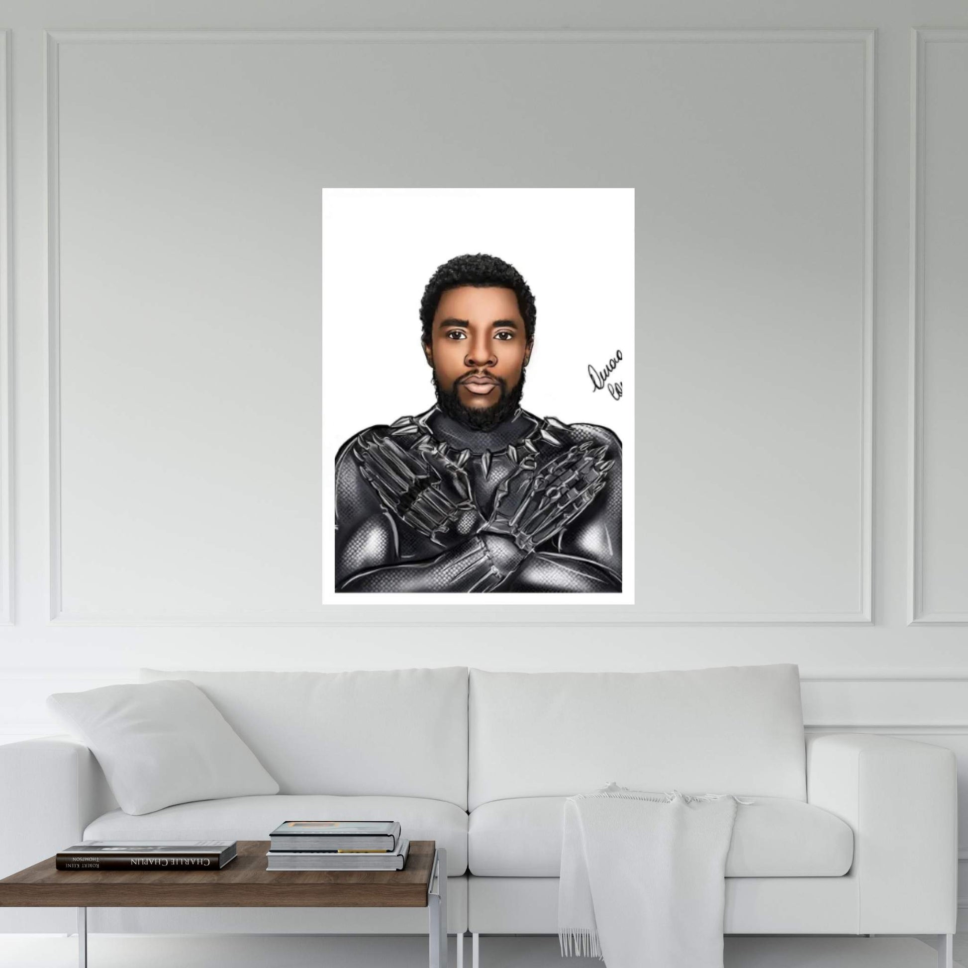 T’Challa Canvas Wall Art - Y Canvas