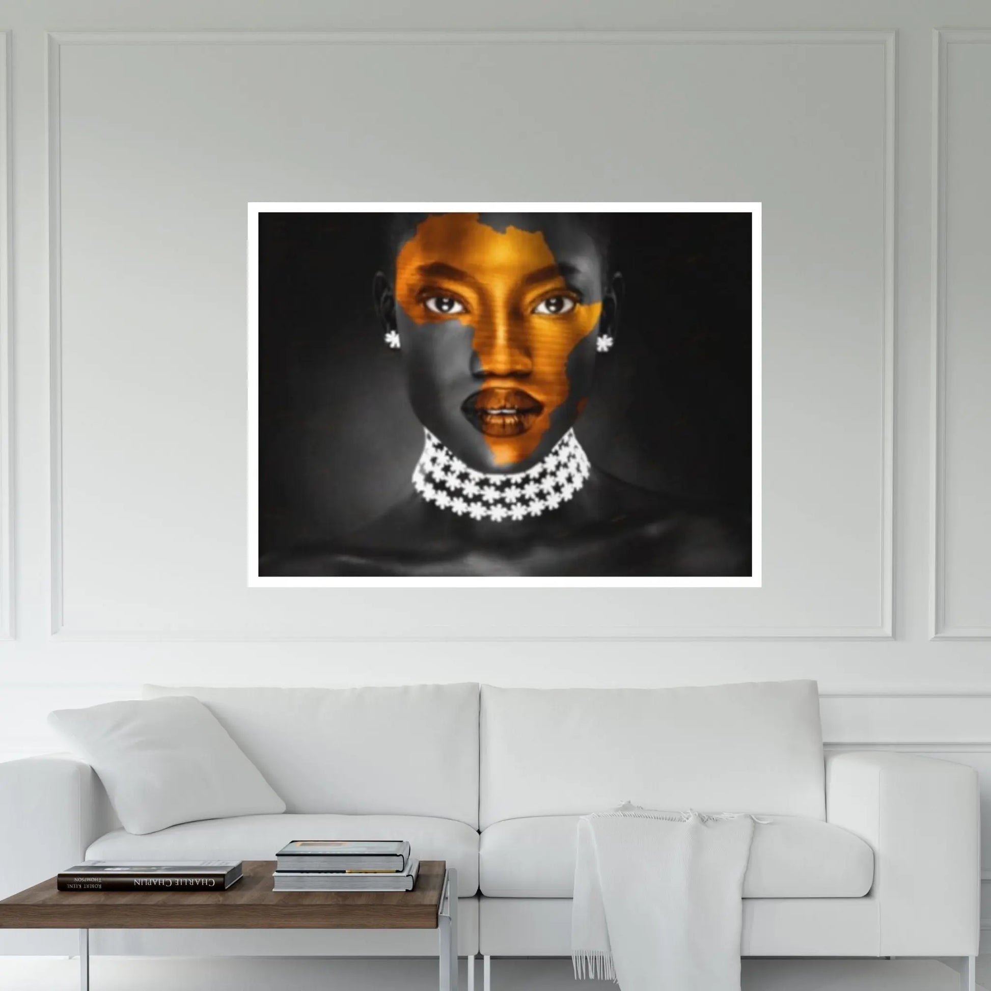 African Woman Art, African Woman Canvas, African Art - Y Canvas