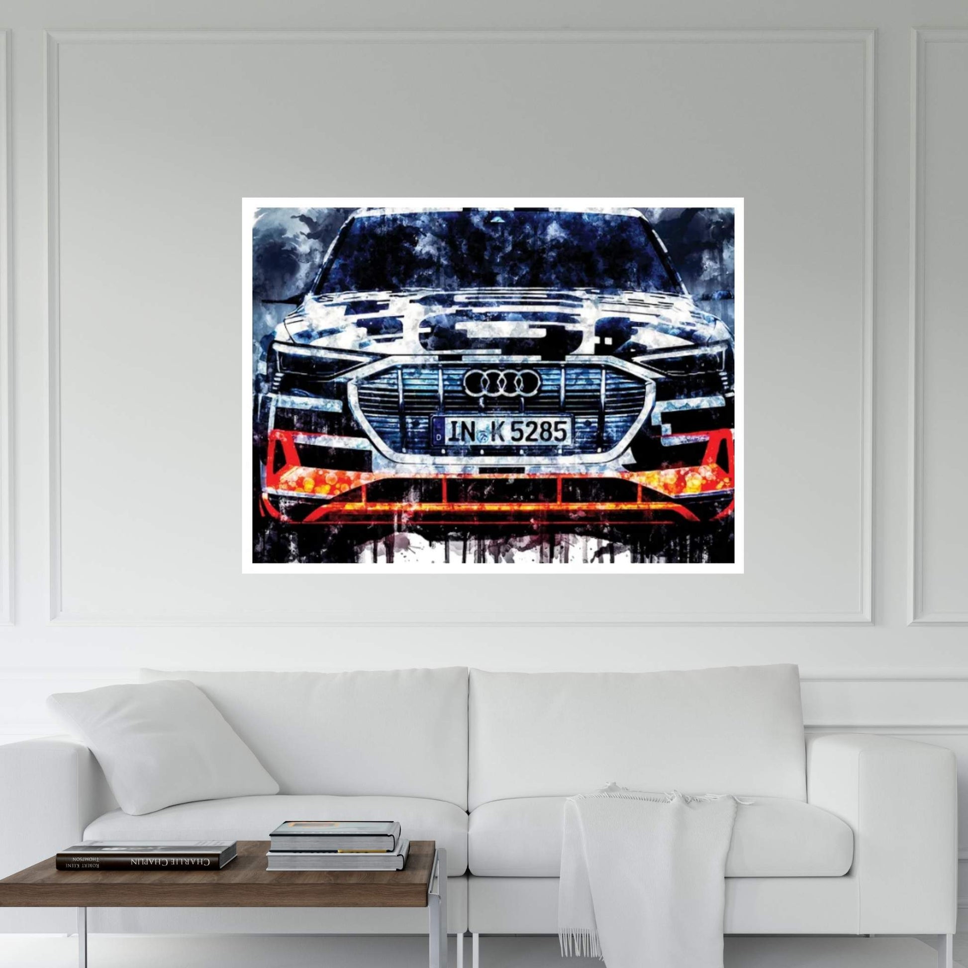 2018 Audi E Tron Prototype Canvas Wall Art - Y Canvas