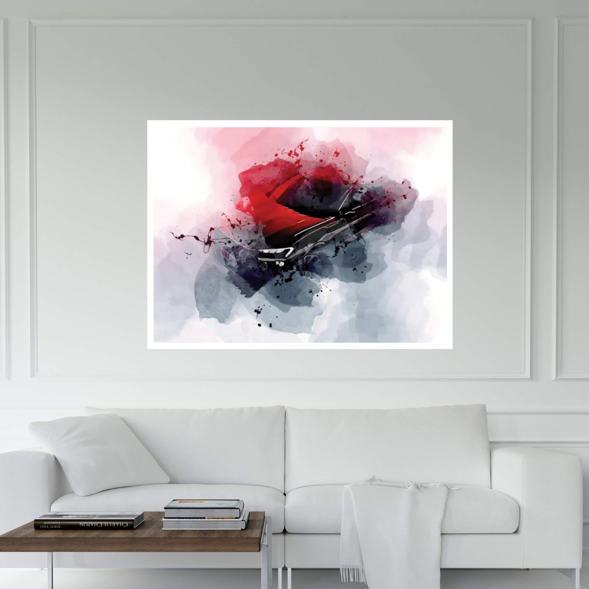 Ford Mondeo Studio 2022 Canvas Wall Art - Y Canvas