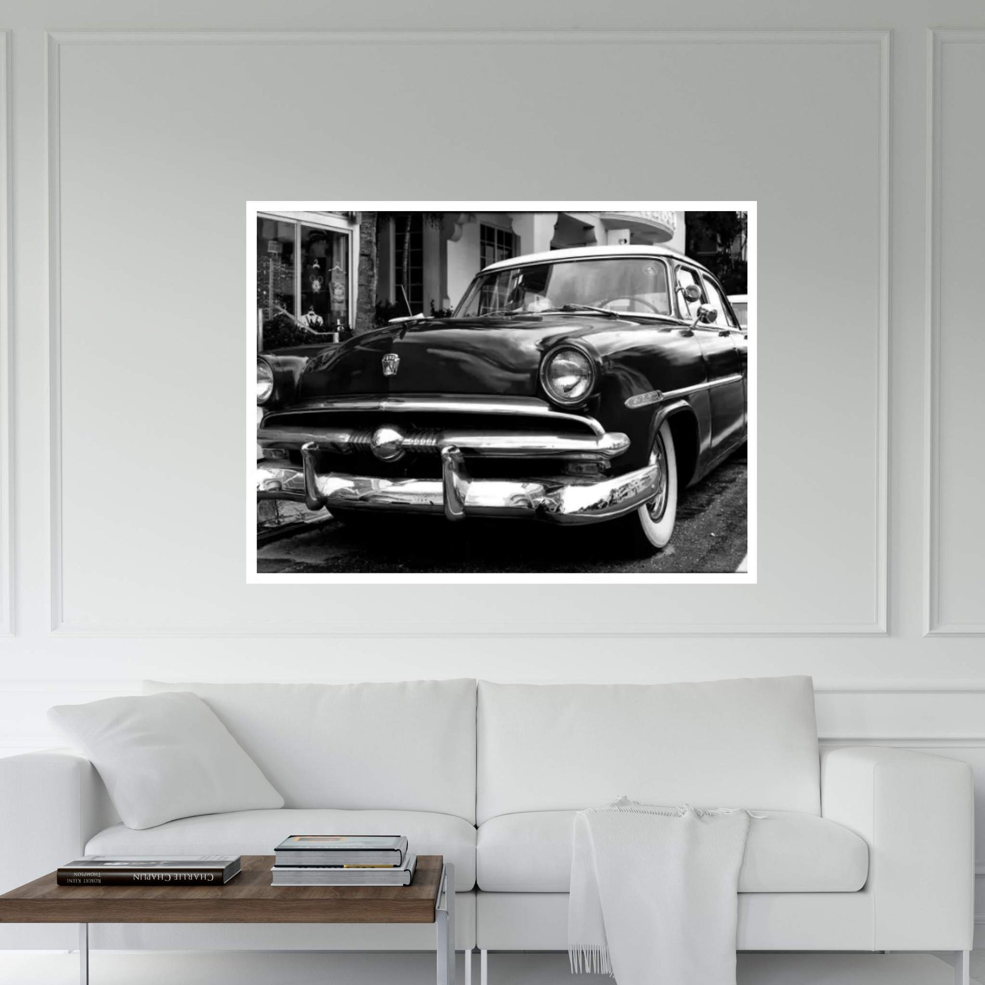 Classic Ford Canvas Wall Art - Y Canvas