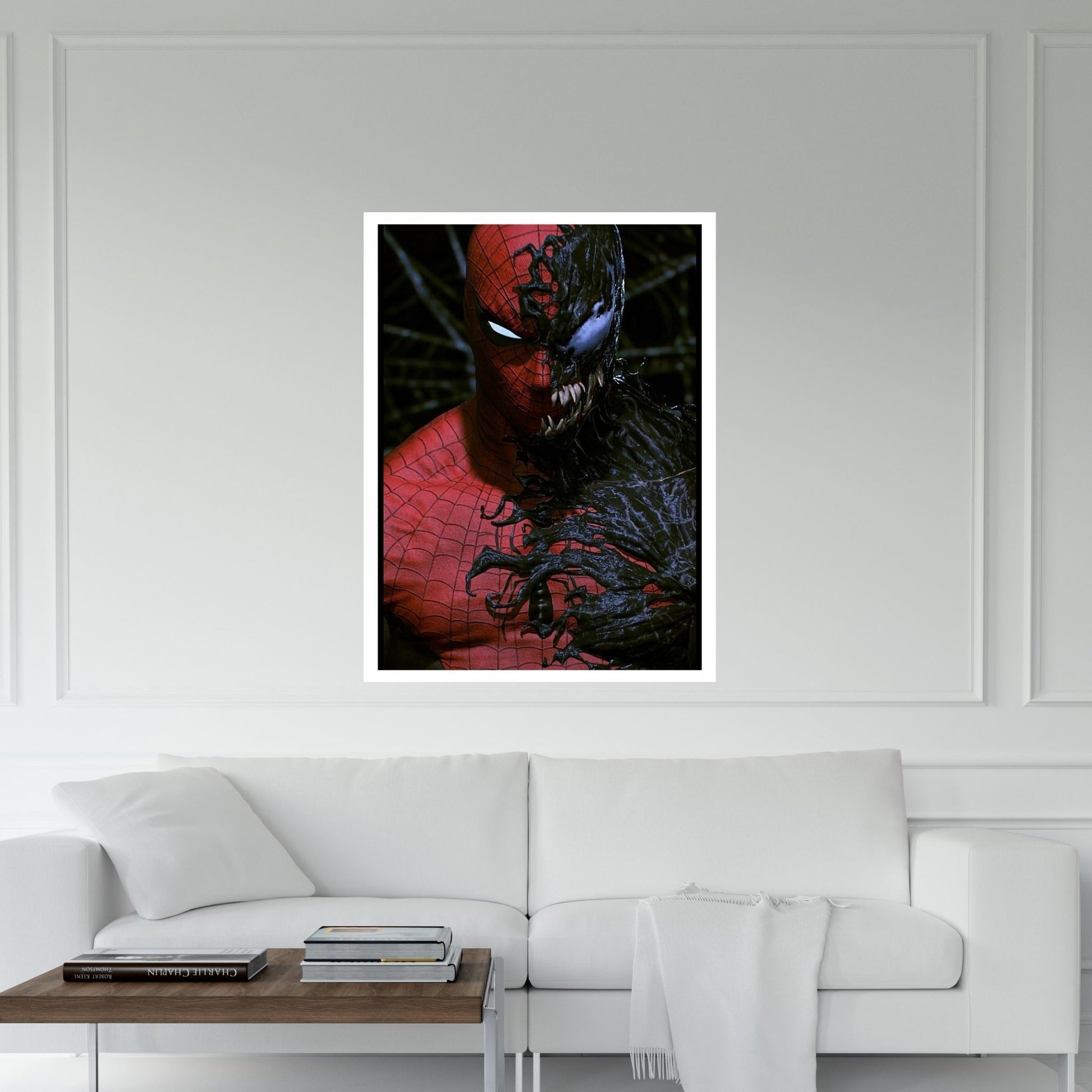 Venom Spiderman Canvas Wall Art - Y Canvas