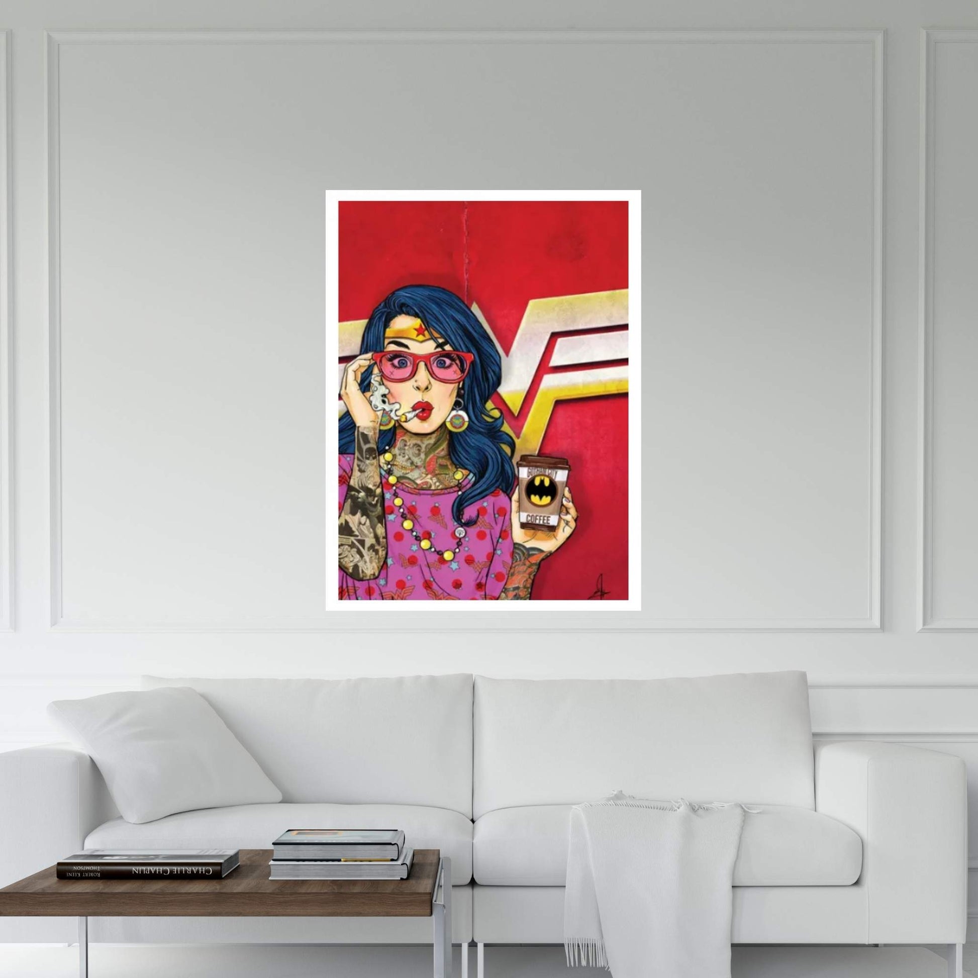 WW Retro Canvas Wall Art - Y Canvas