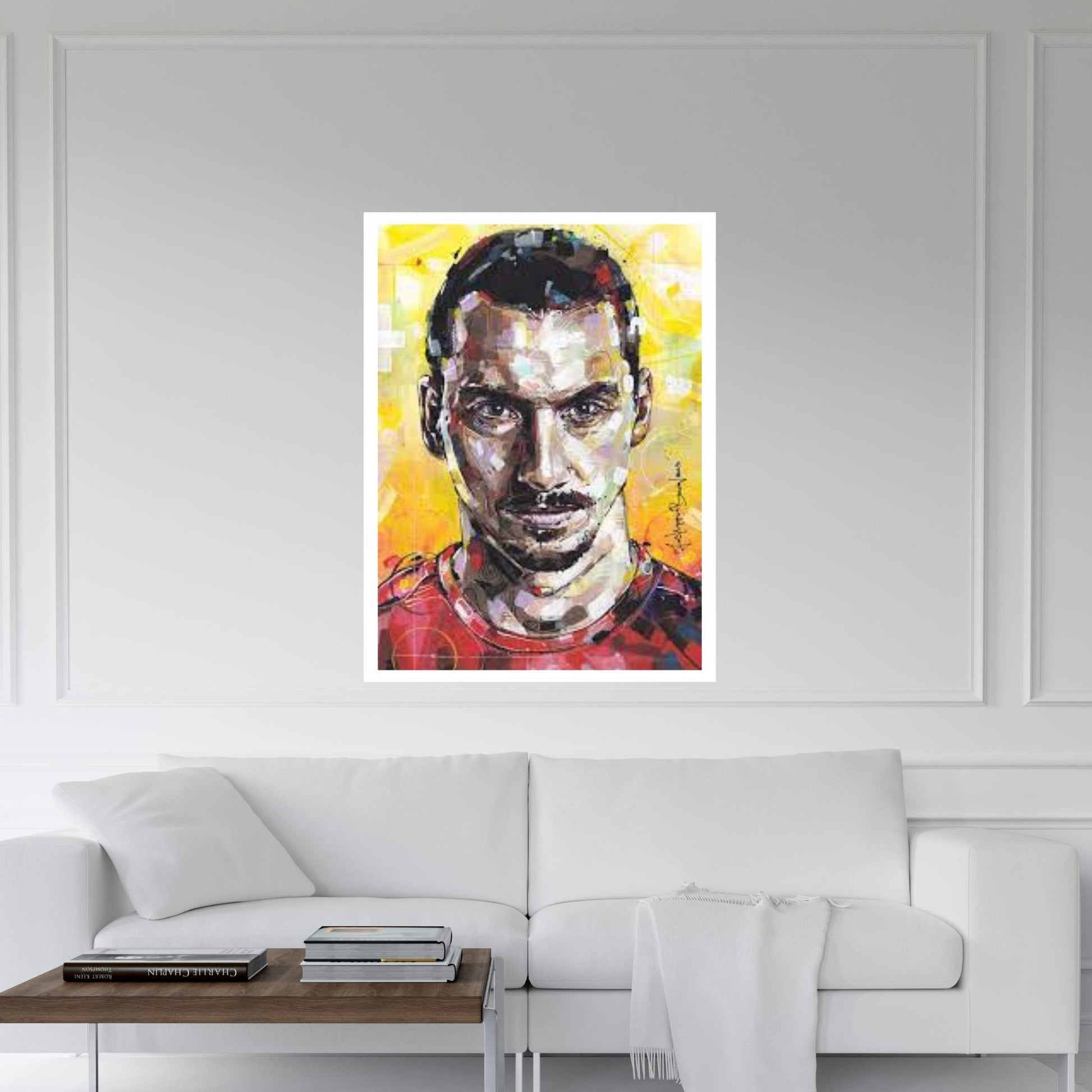 Zlatan Ibrahimovic Canvas Wall Art - Y Canvas