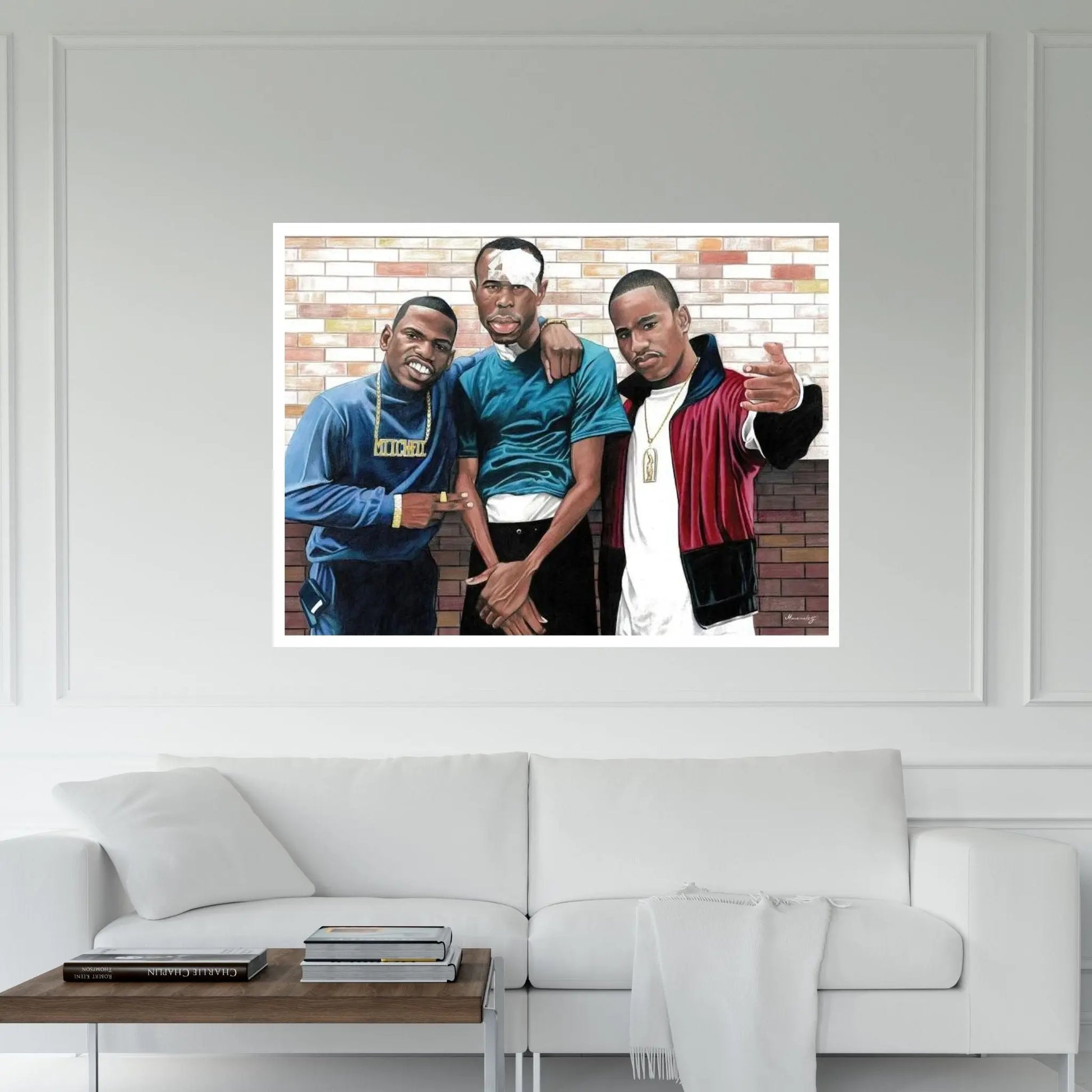 Paid In Full Canvas Wall Art - Y Canvas