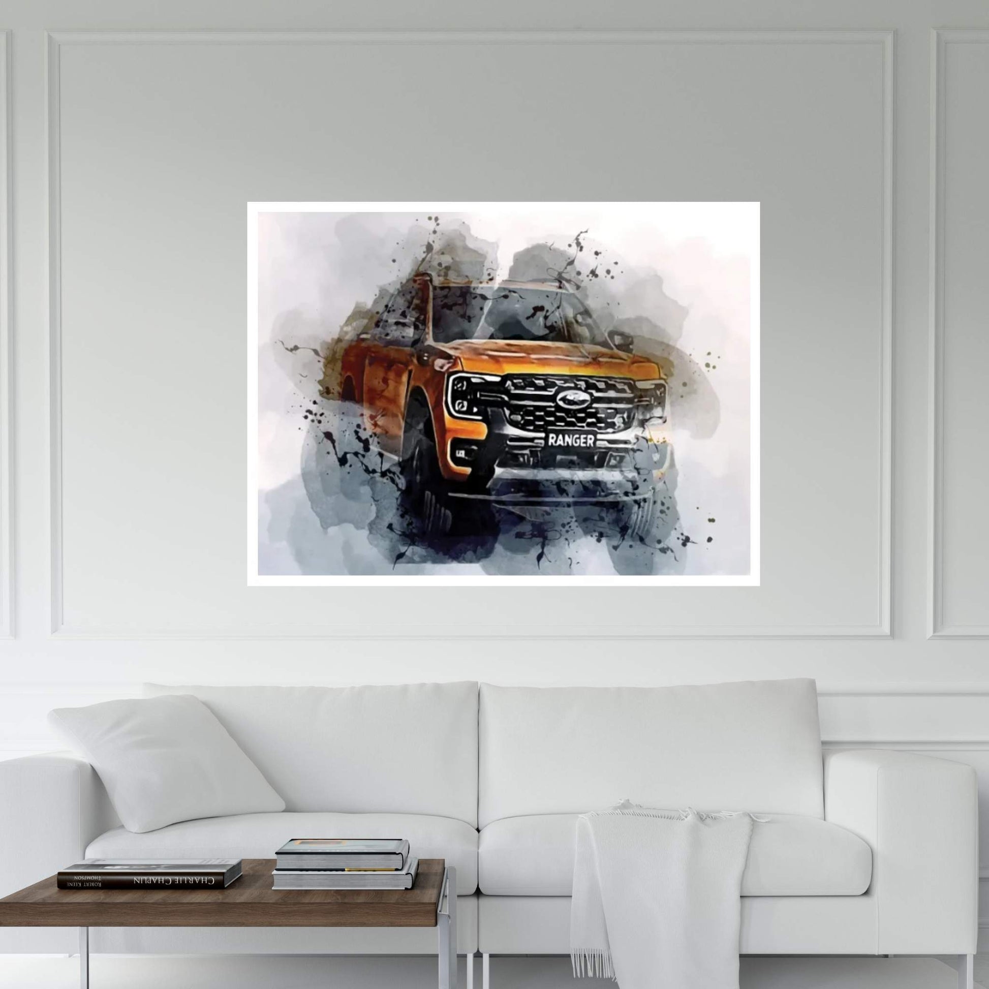 2023 Ford Ranger Wildtrak Exterior Canvas Wall Art - Y Canvas