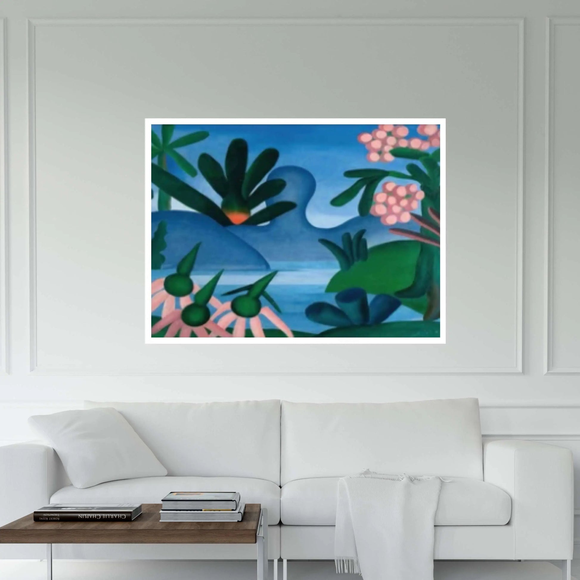 Tarsila do Amaral ''the lake,''print Giclée print Canvas Wall Art Poster - Y Canvas