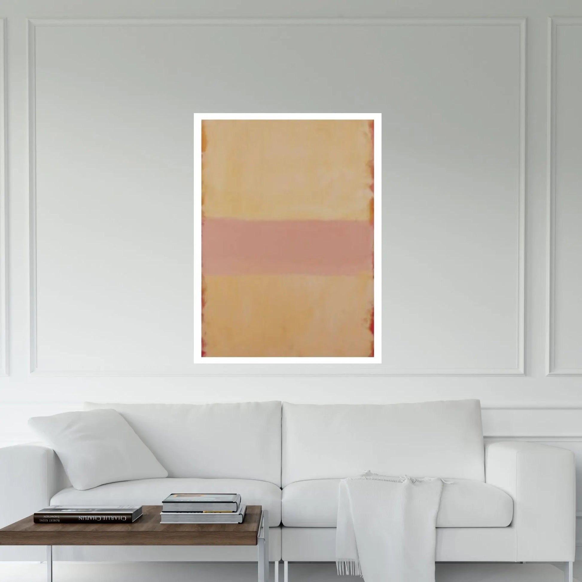 Mark Rothko Print Exhibition Canvas Wall Art,Red Exhibition Mark Rothko Art - Y Canvas