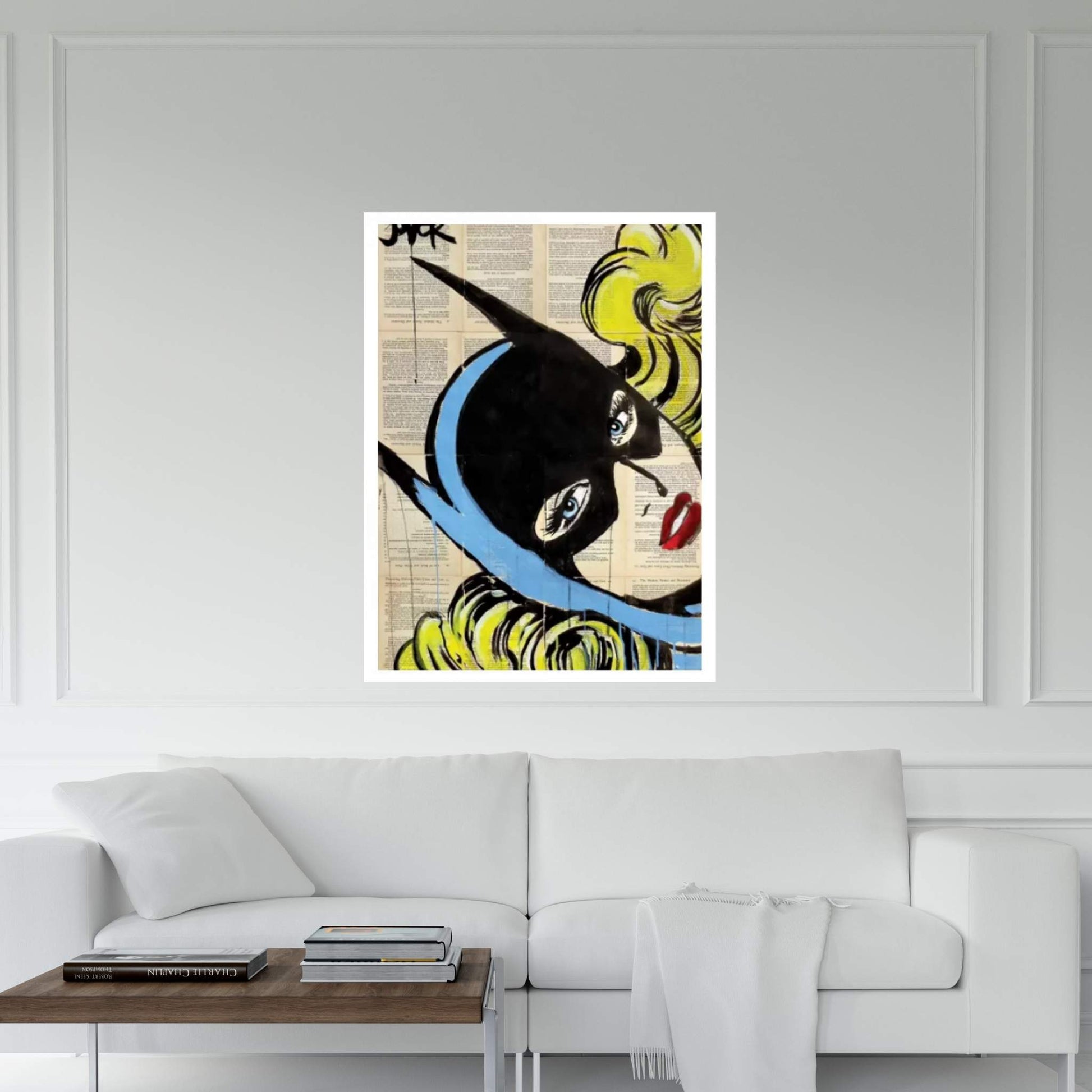 That Girl Canvas Wall Art - Y Canvas