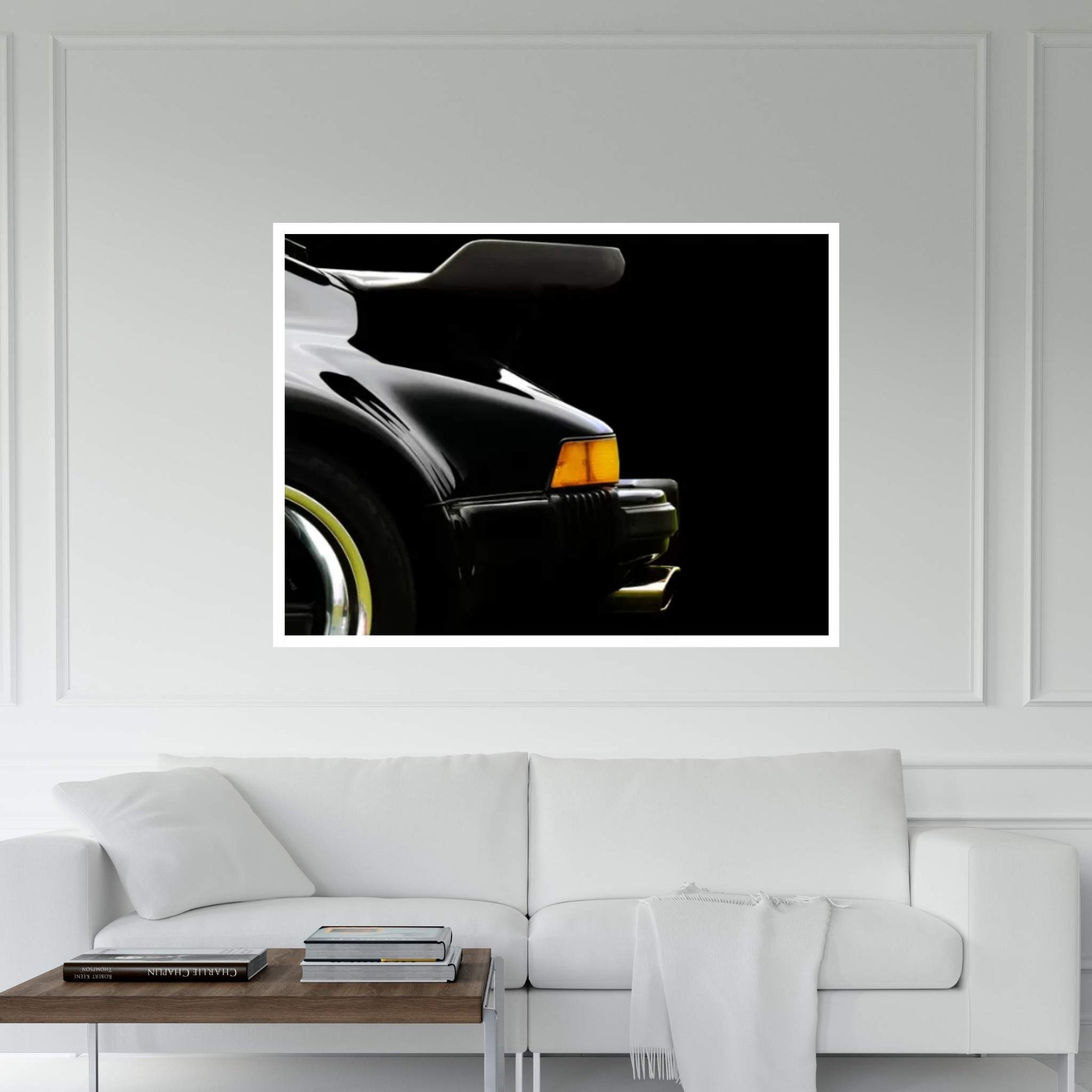 1978 Porsche 930 Back Wing Canvas Wall Art - Y Canvas