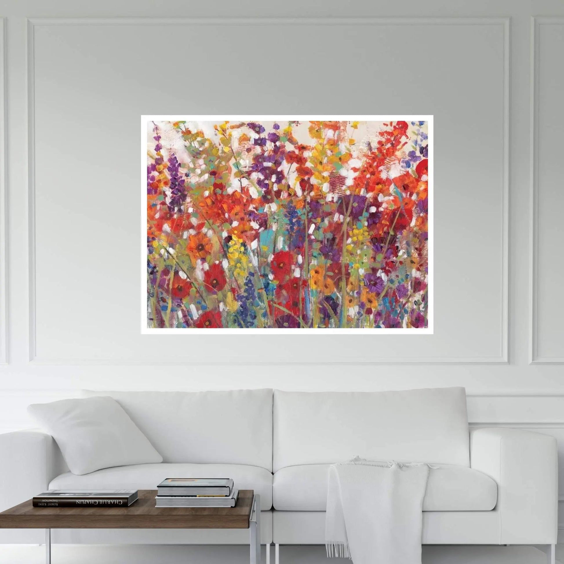 Variety Of Flowers II Canvas Wall Art - Y Canvas