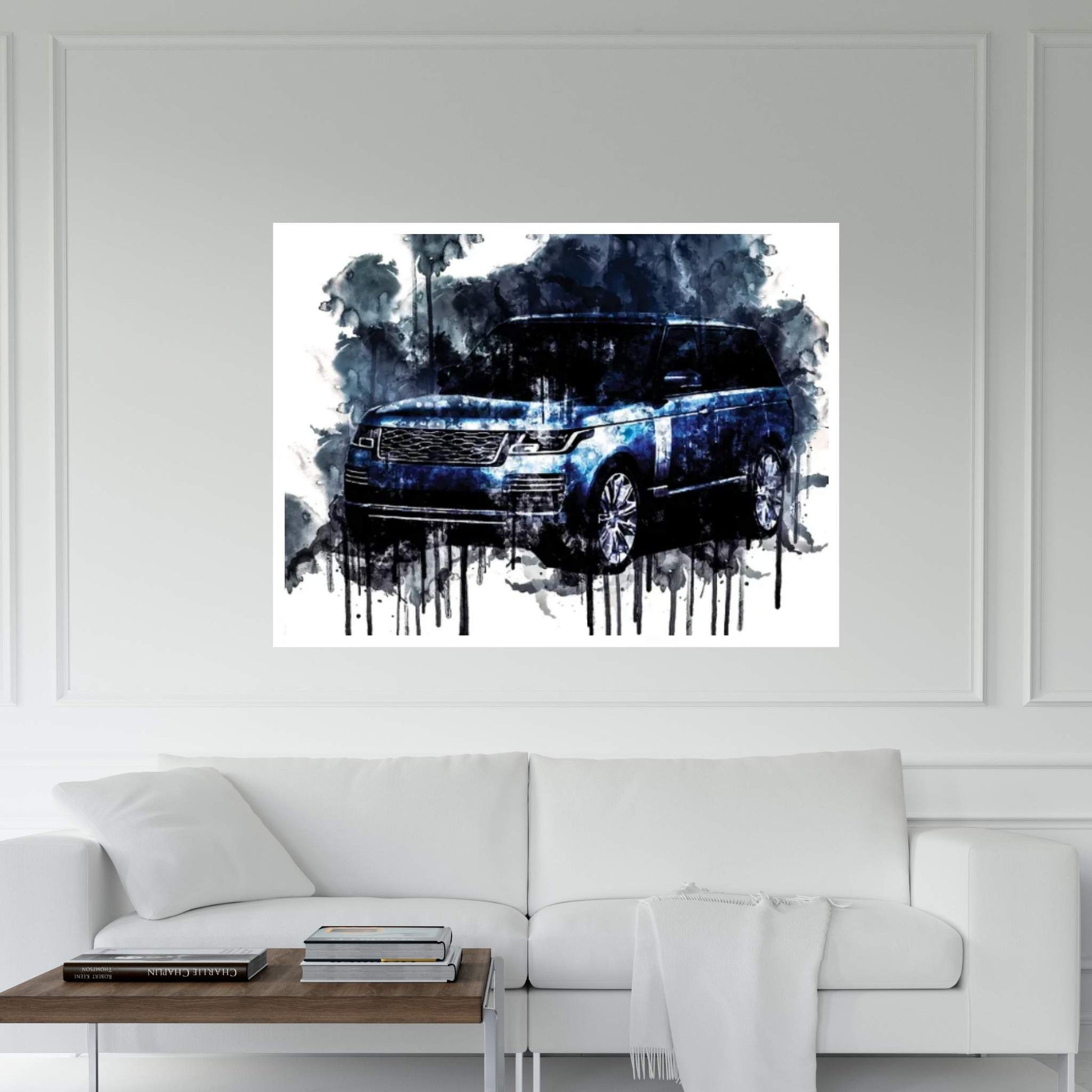 2017 Range Rover Autobiography Vehicle CCLXVIII Canvas Wall Art - Y Canvas