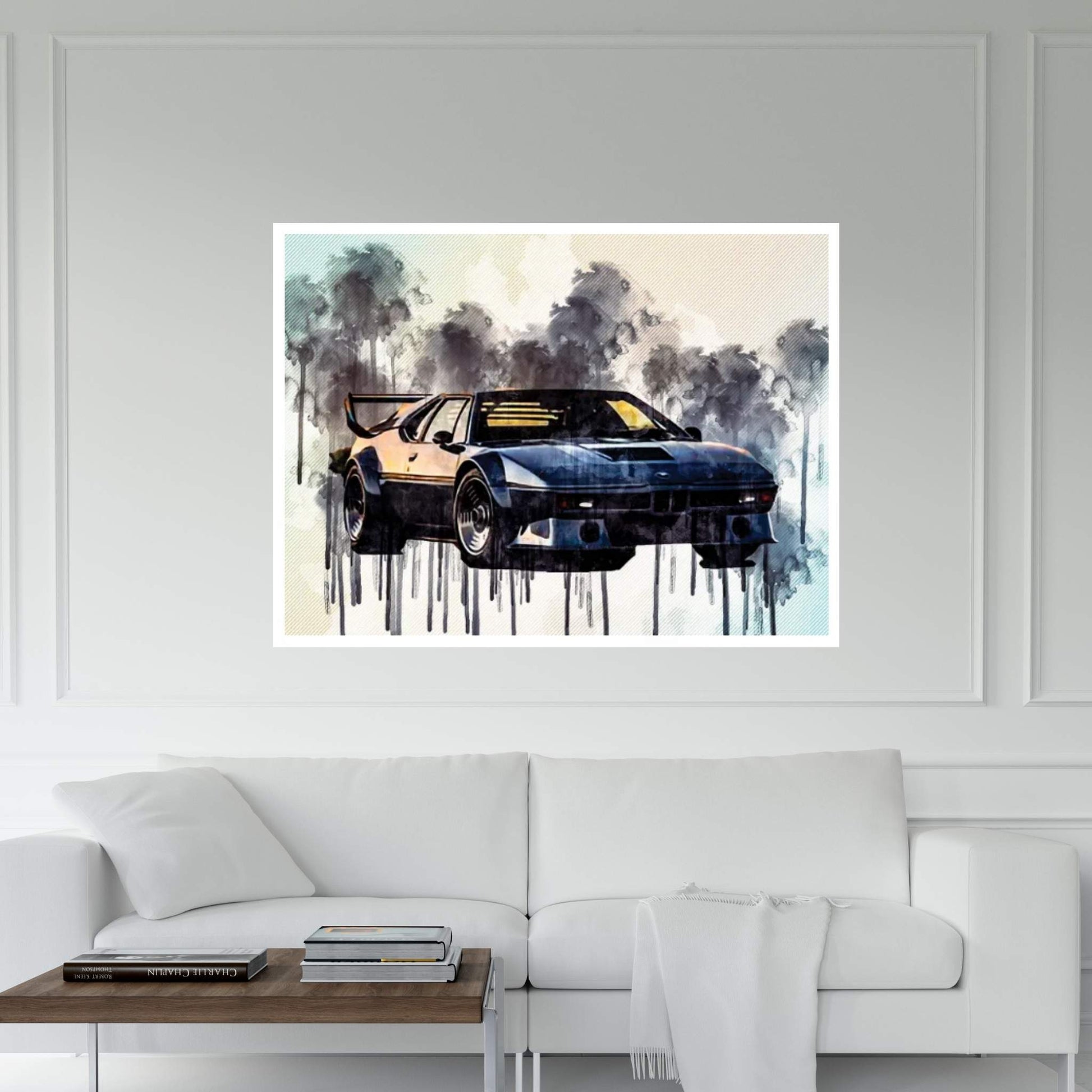 1979 BMW M1 Canvas Wall Art - Y Canvas