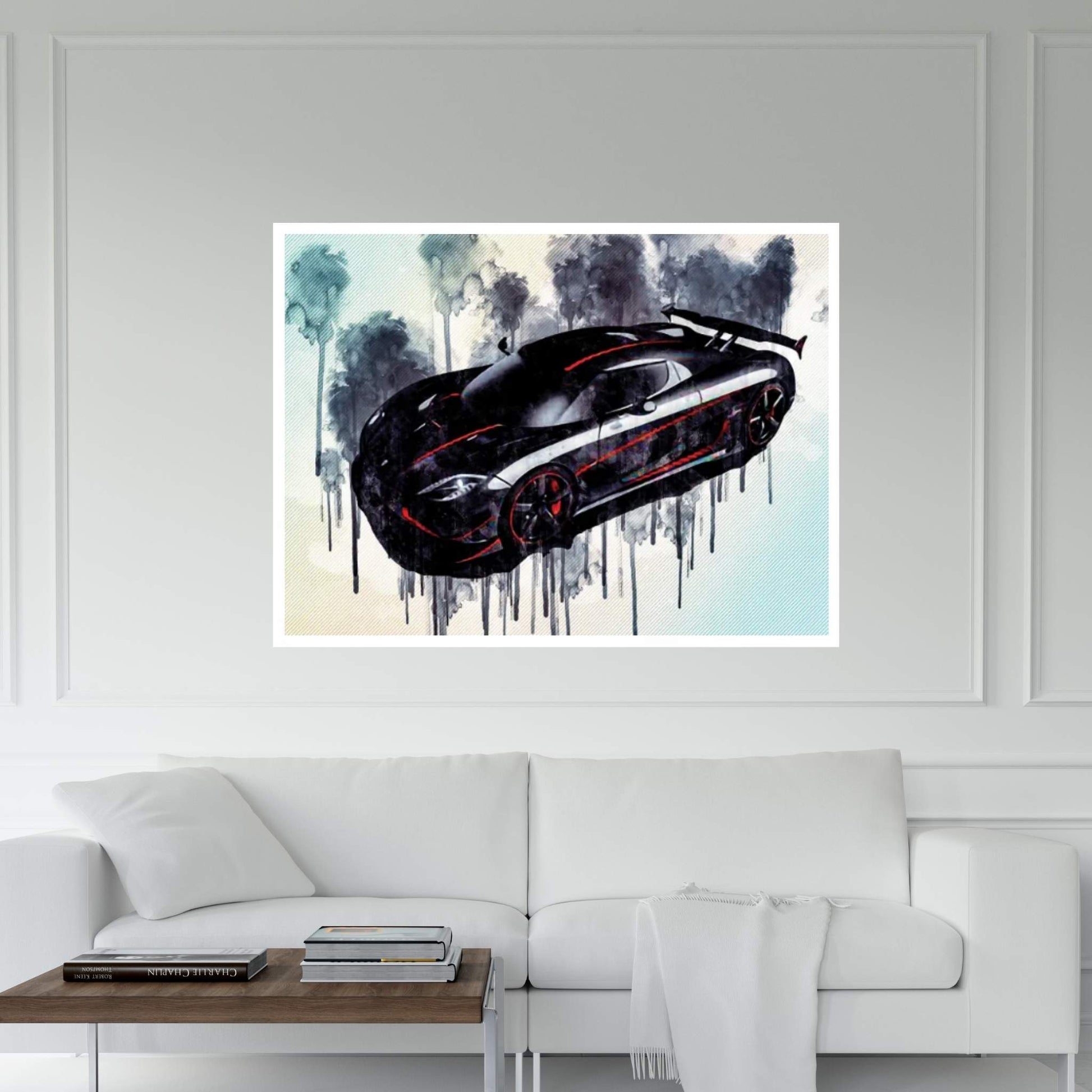 Koenigsegg Agera Rs Hypercar Supercar Tuning Agera New Sports Cars Canvas Wall Art - Y Canvas