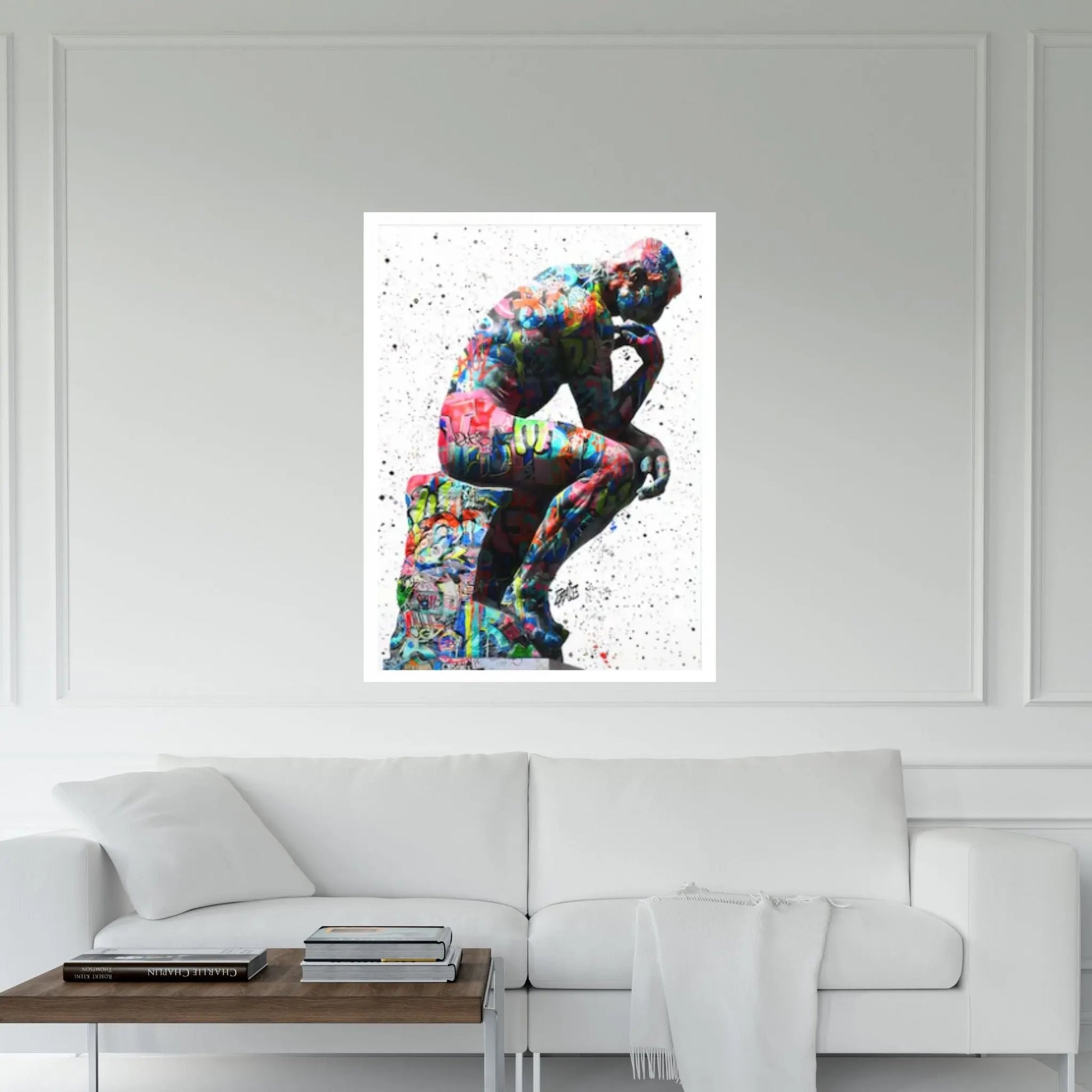 Banksy Canvas Art, Canvas Wall Art Decor, Print Poster Graffiti Wall Art, Graffiti Canvas - Y Canvas