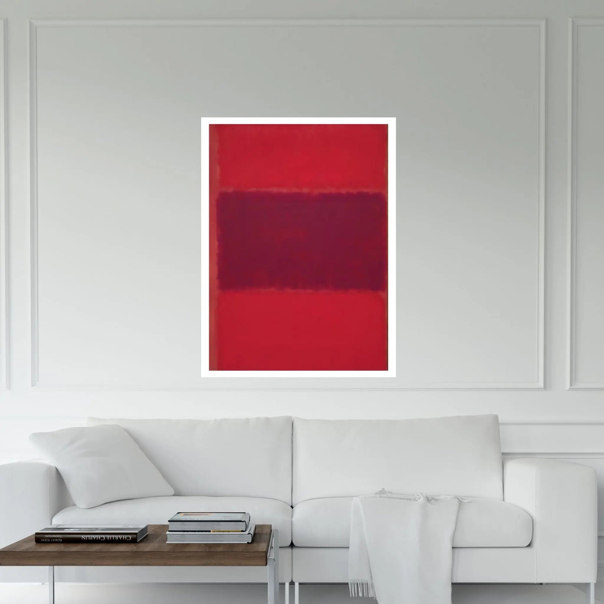 Mark Rothko Frame Canvas/Poster Art Reproduction, Rothko Reproduction - Y Canvas