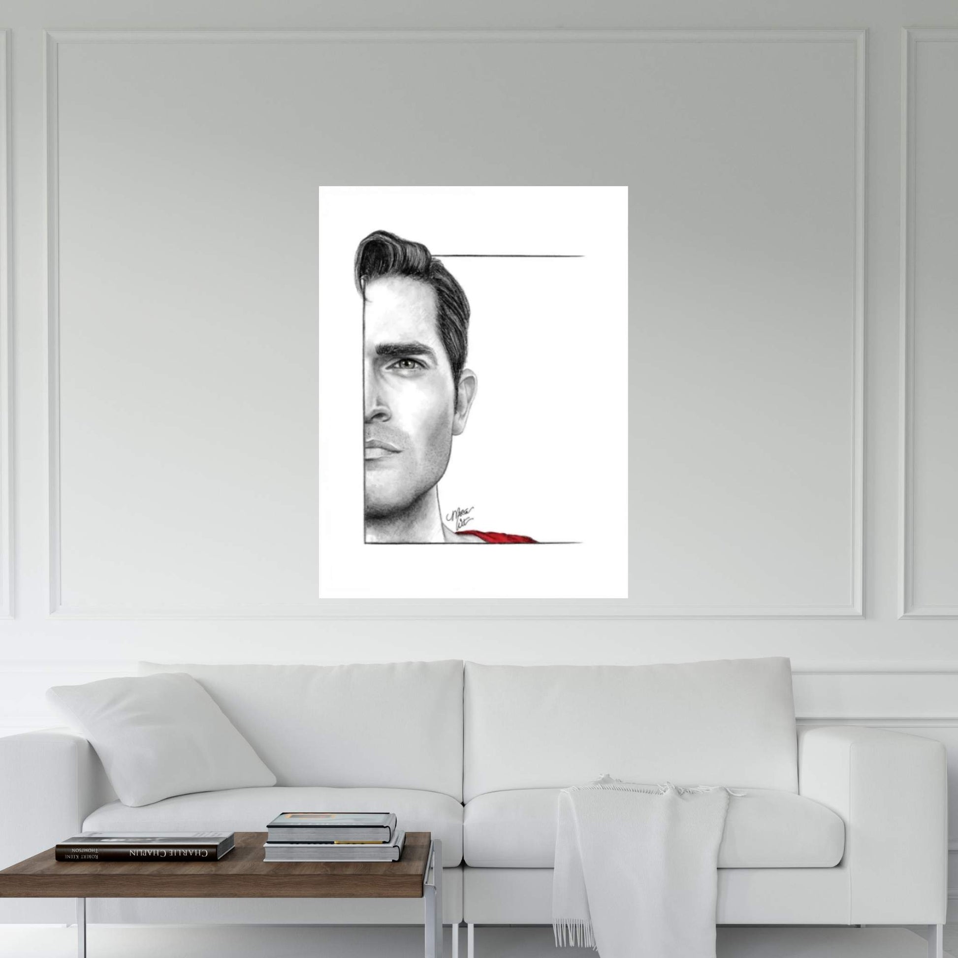 Superman Canvas Wall Art - Y Canvas