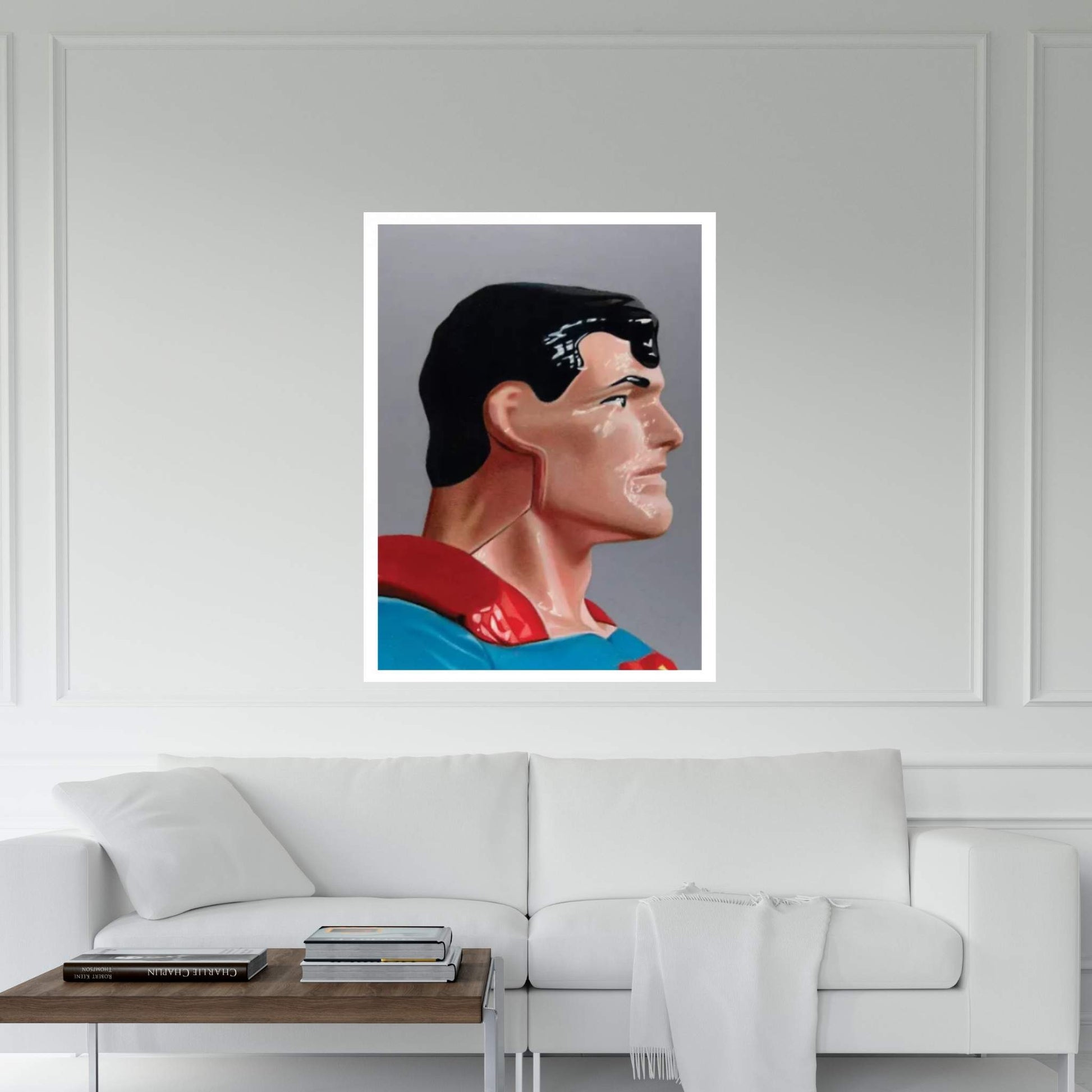 Replicant Study - Superman Canvas Wall Art - Y Canvas