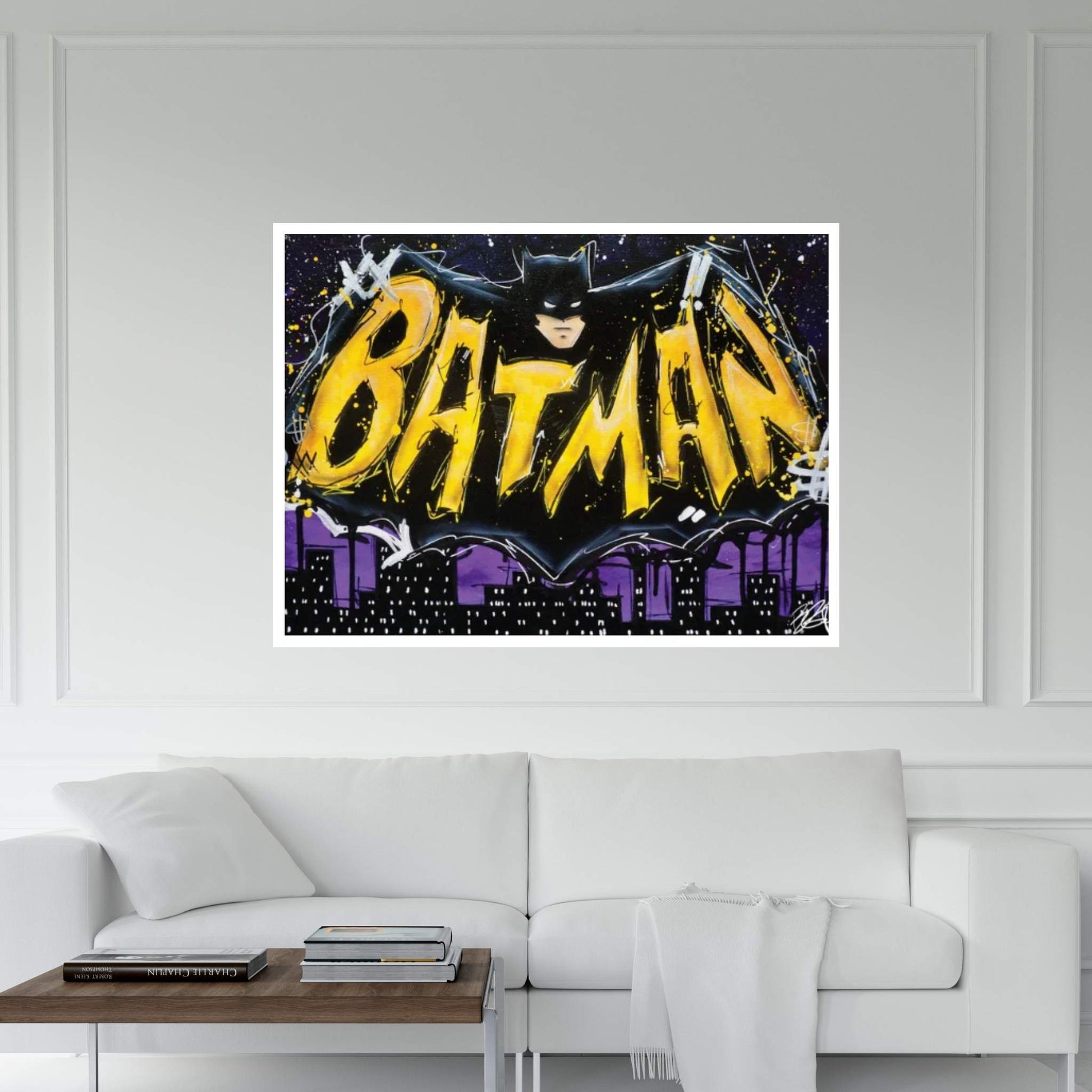 Protect the City Canvas Wall Art - Y Canvas