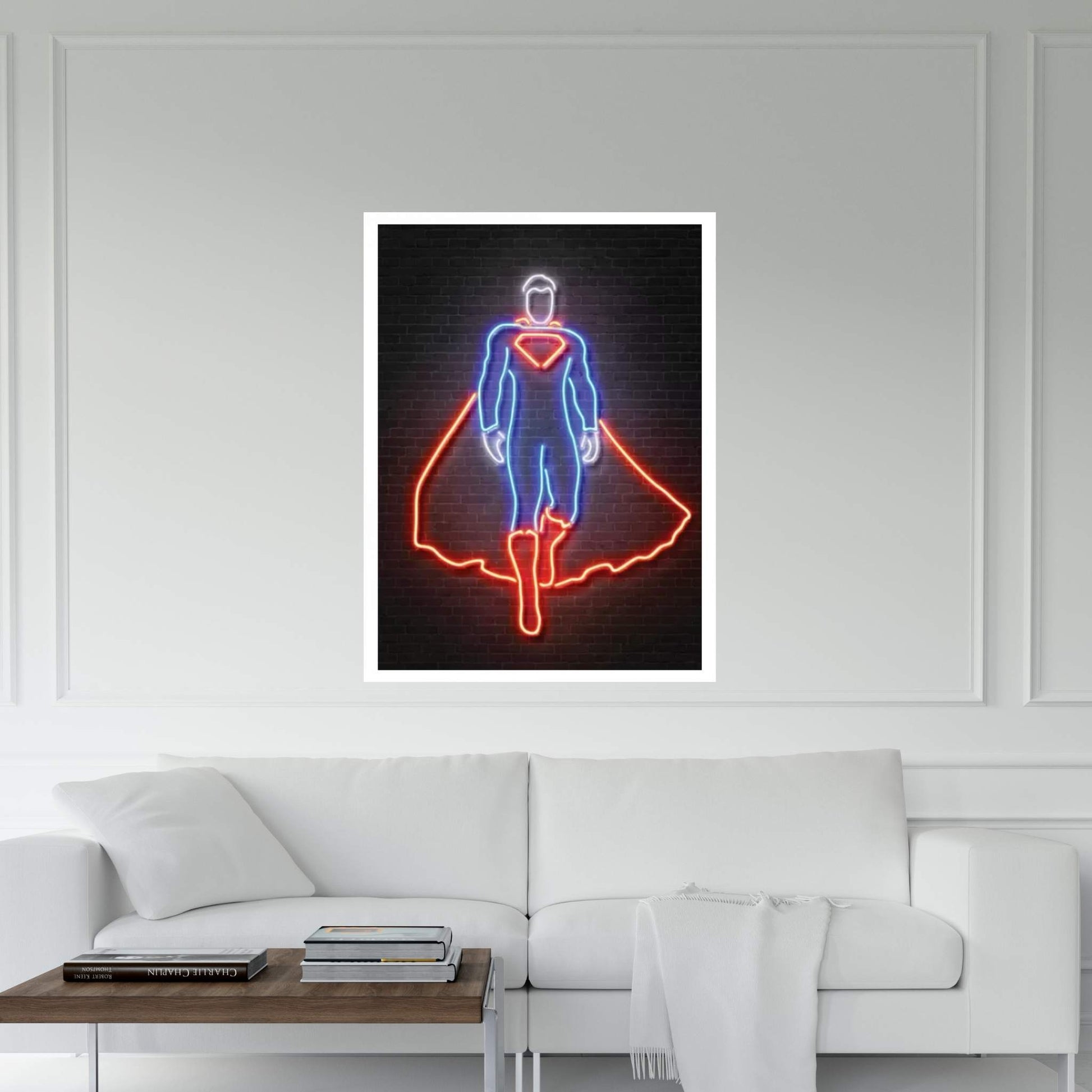 Superman Canvas Wall Art - Y Canvas