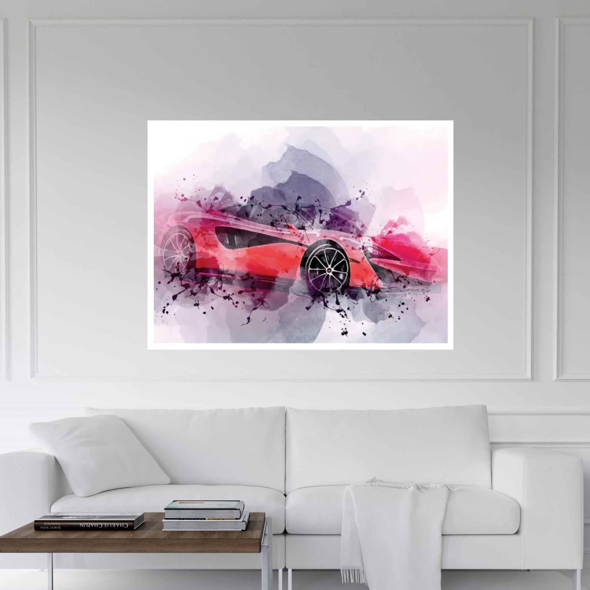 Mclaren V70S Hypercars 2021 Canvas Wall Art - Y Canvas