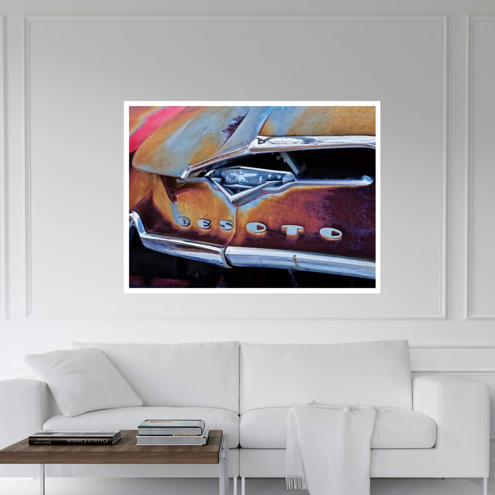 Vintage Desoto Canvas Wall Art - Y Canvas