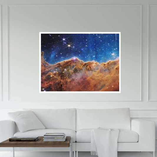 Space James Webb Space Telescope First Image, Space Canvas Wall Decor, NASA Deep Field 3D Canvas Space - Y Canvas