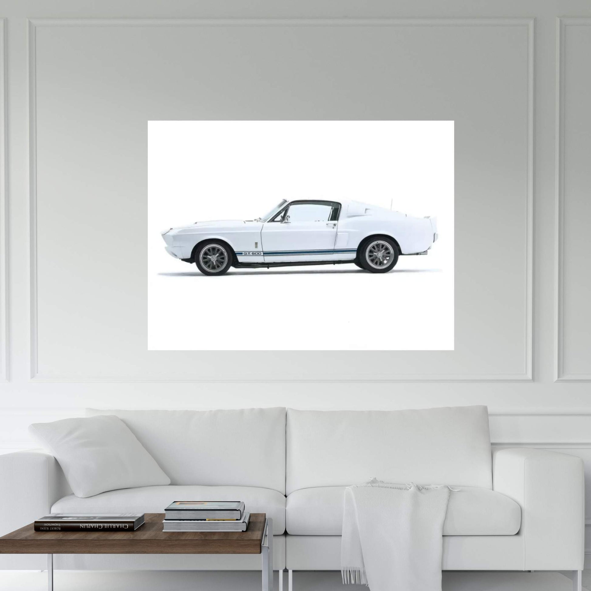 Shelby Mustang Gt500, 1967 Canvas Wall Art - Y Canvas