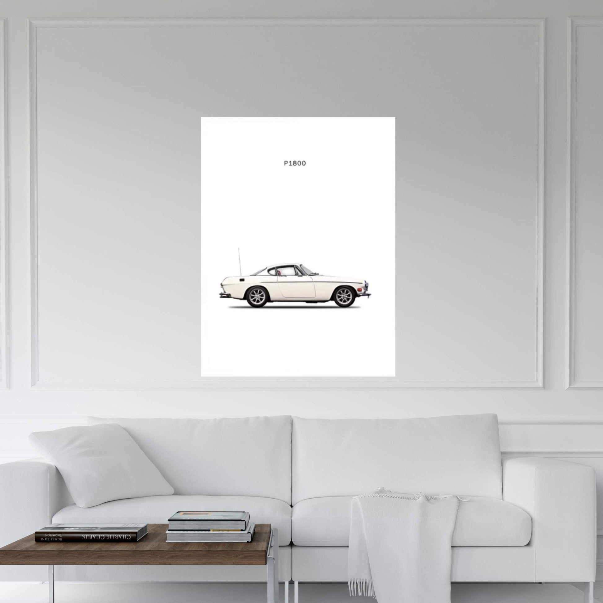 Volvo P1800 Canvas Wall Art - Y Canvas