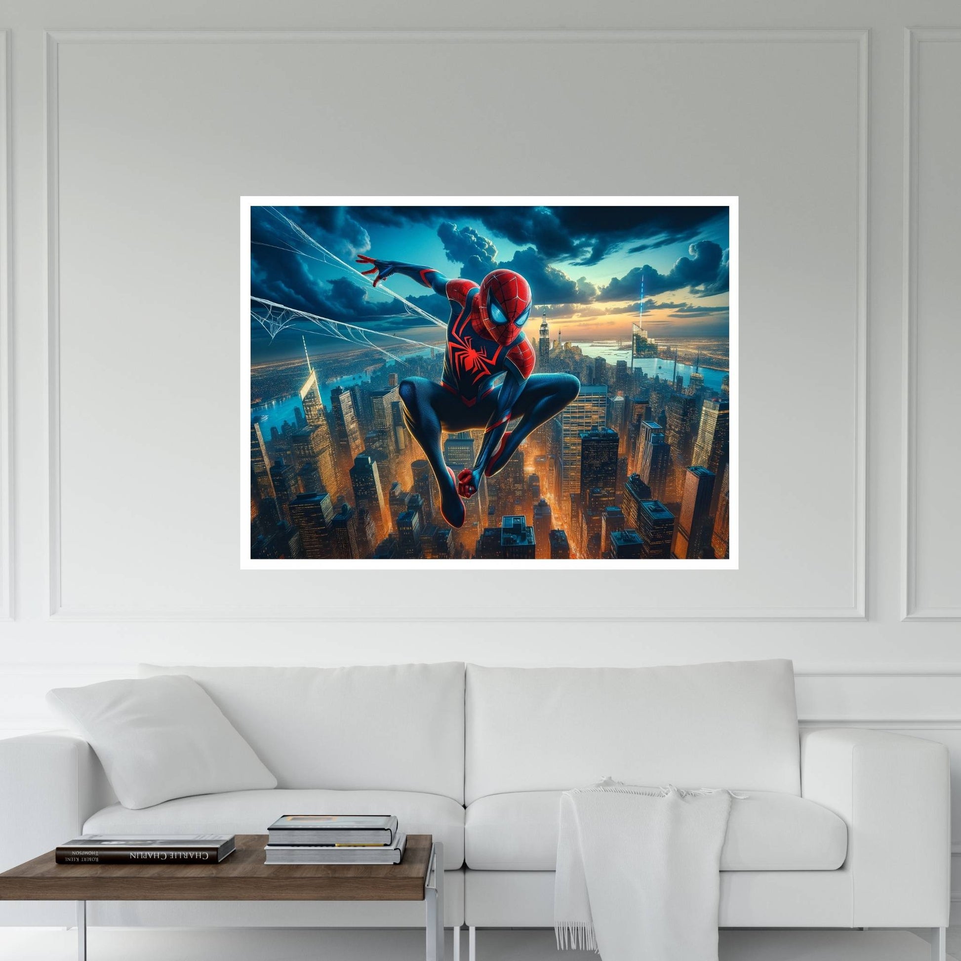 Spiderman Canvas Wall Art - Y Canvas