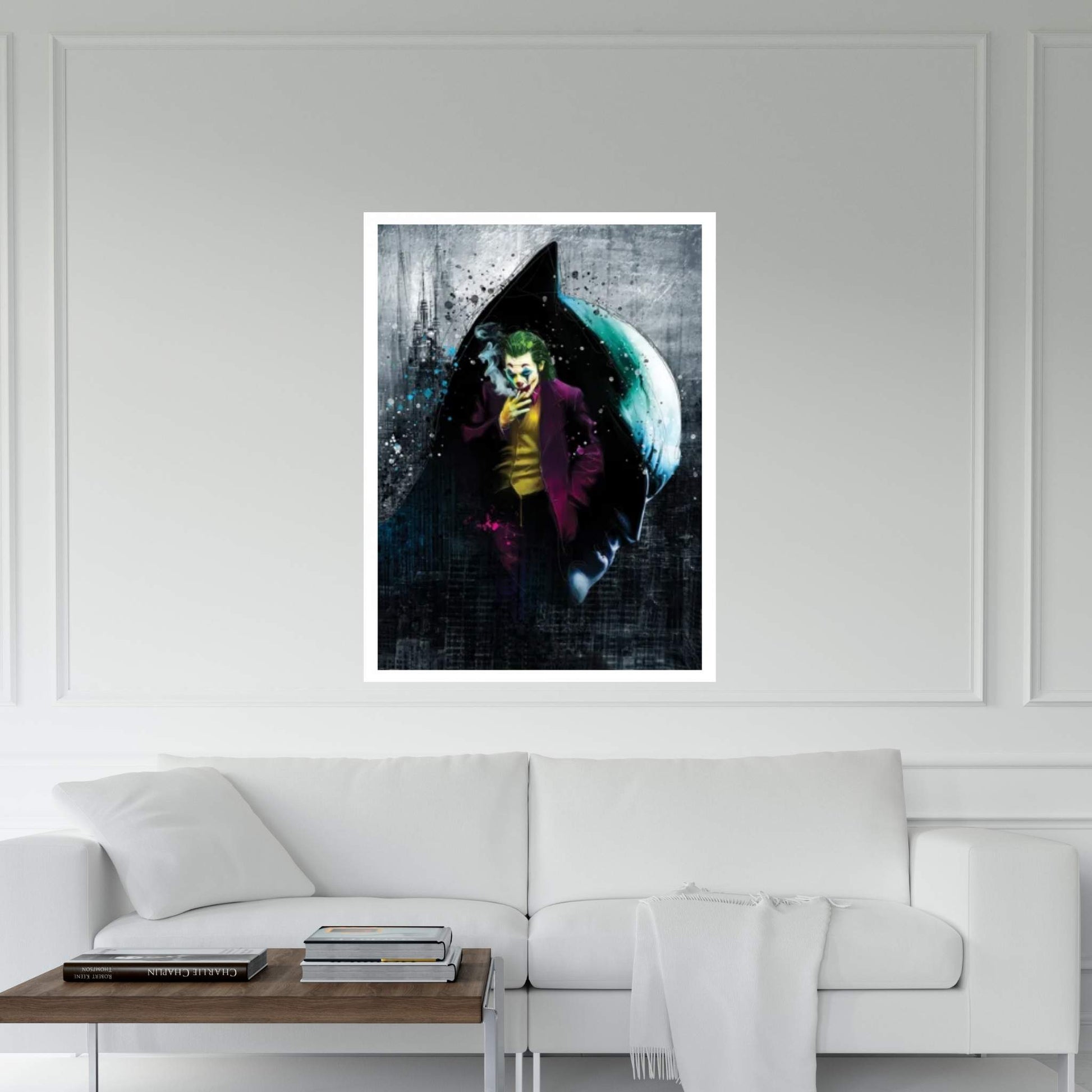 The Batman And The Joker Canvas Wall Art - Y Canvas