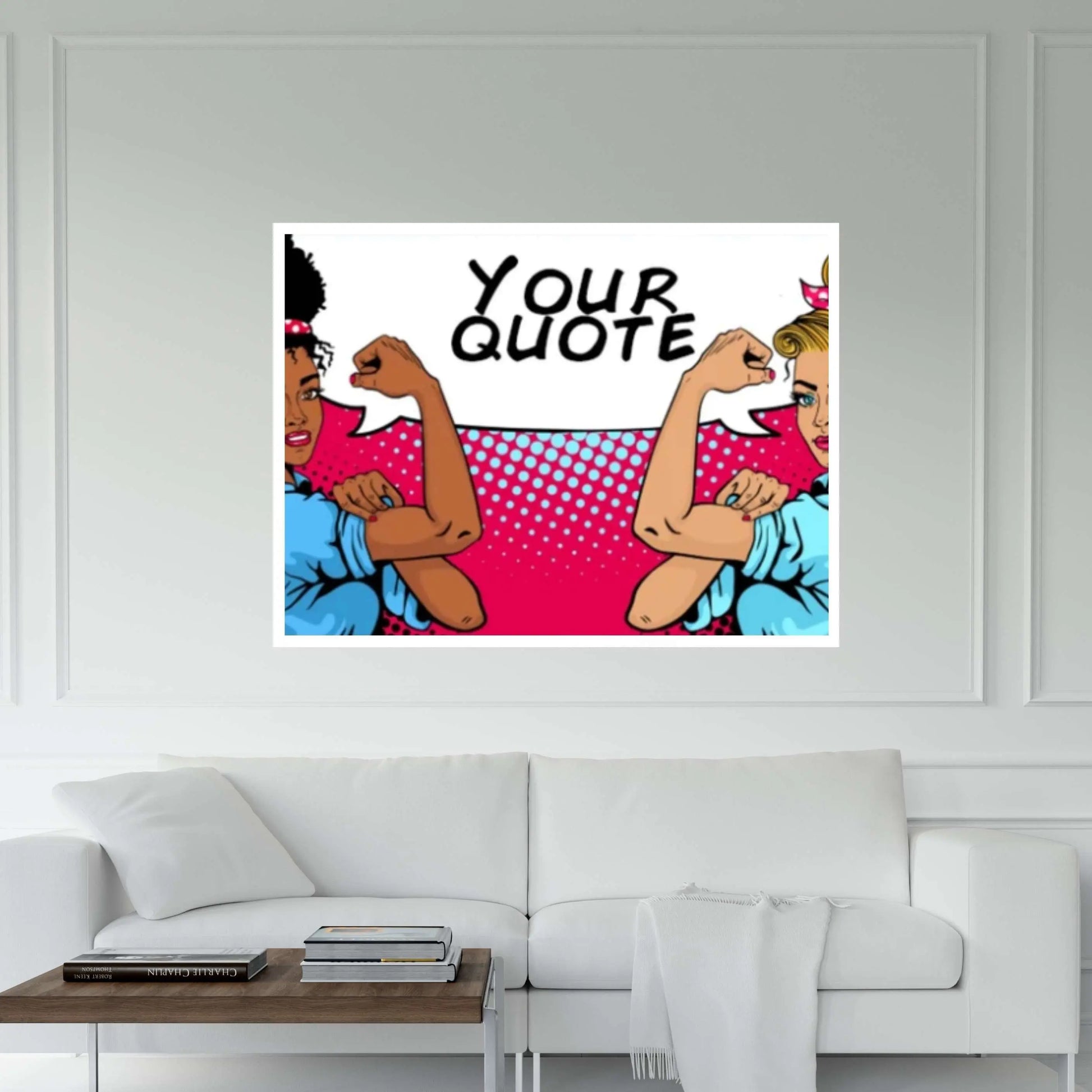 Custom Feminist Wall Art, Feminist Canvas, Women Feminist Print, Diversity Wall Art, Empowered Women Print Women Power Art - Y Canvas