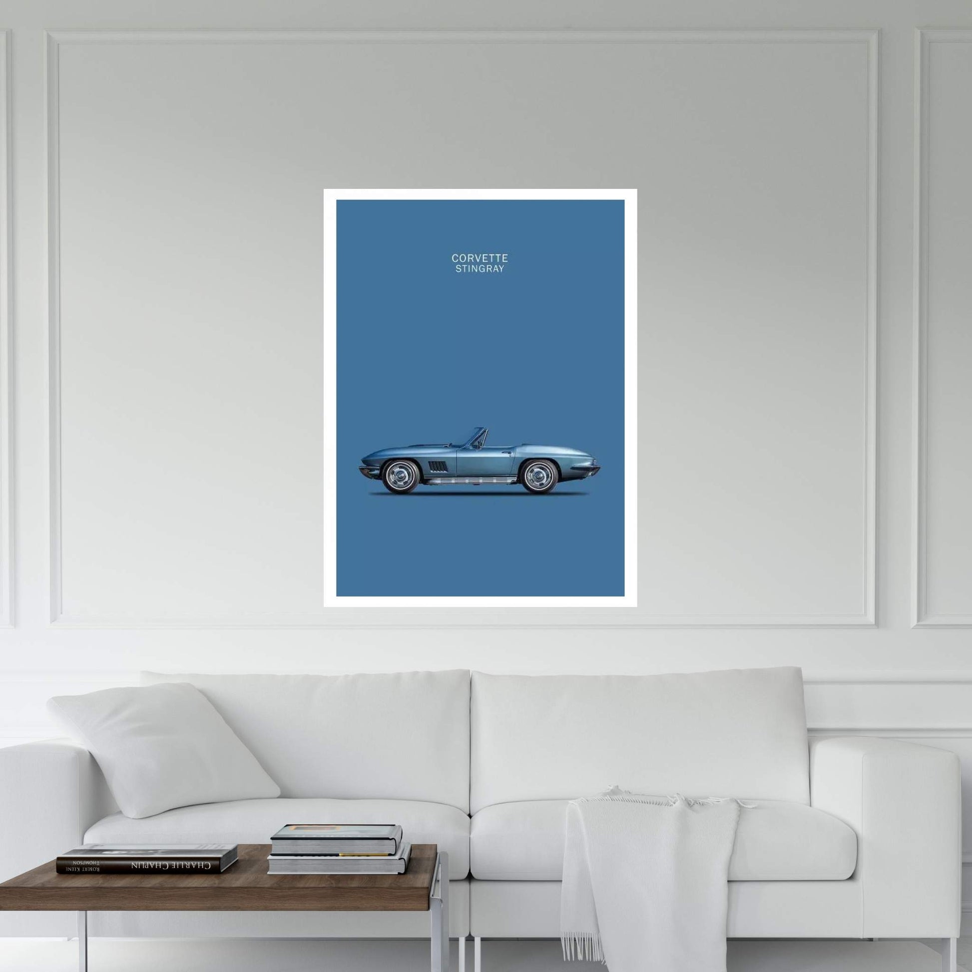 1967 Chevrolet Corvette Stingray Canvas Wall Art - Y Canvas