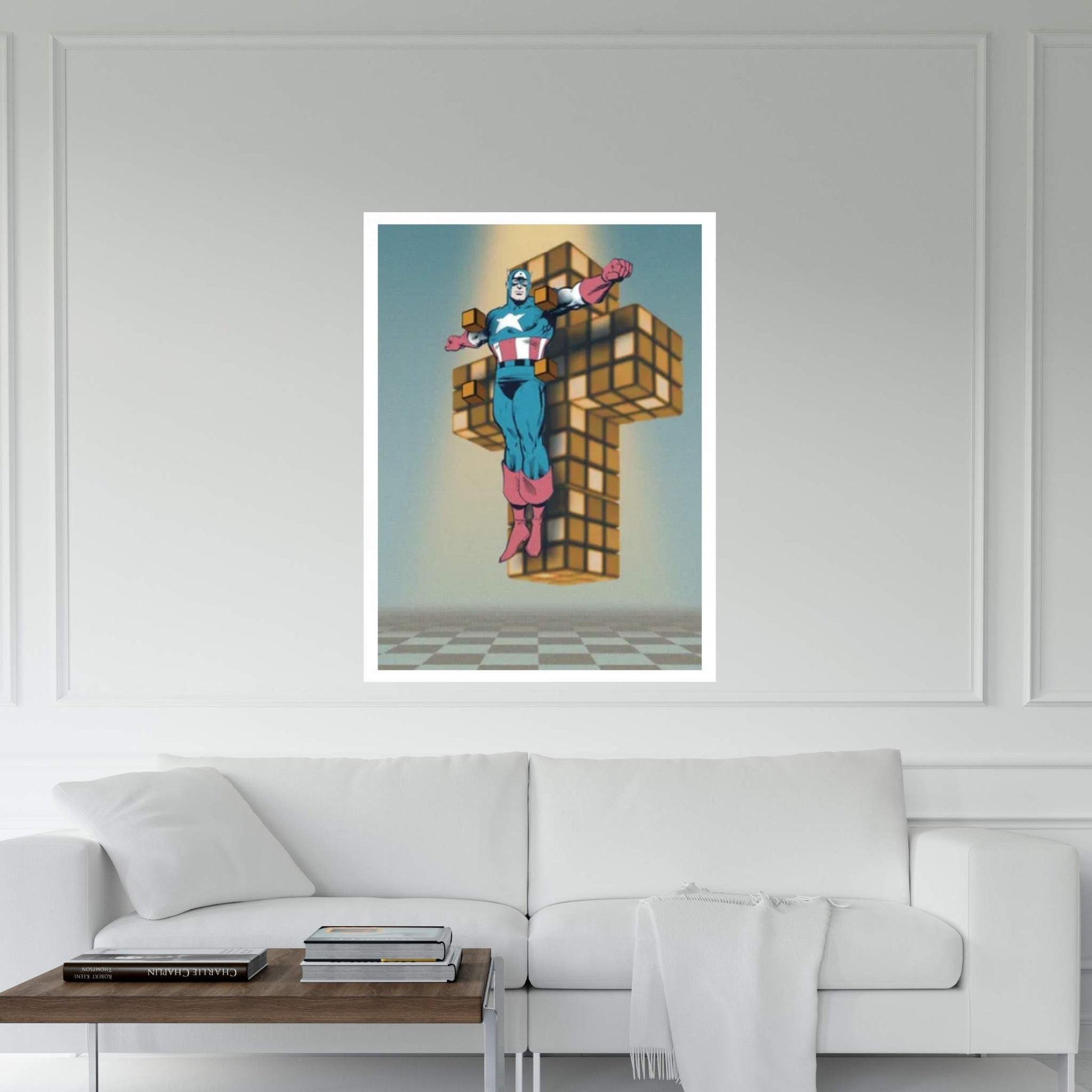 Crucifixion III Canvas Wall Art - Y Canvas