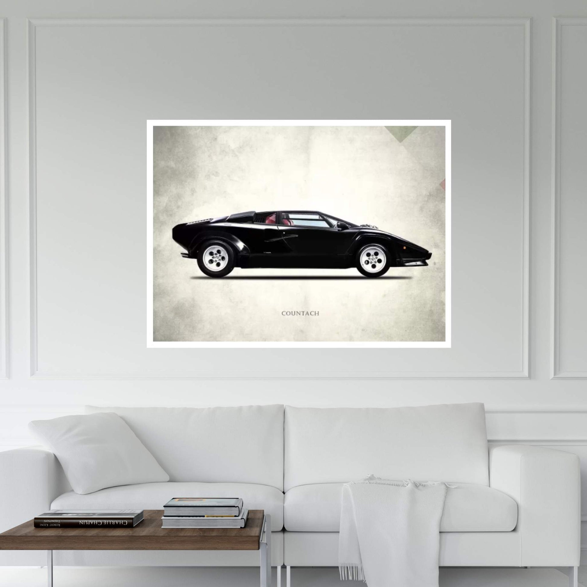 1982 Lamborghini Countach LP500 S Canvas Wall Art - Y Canvas