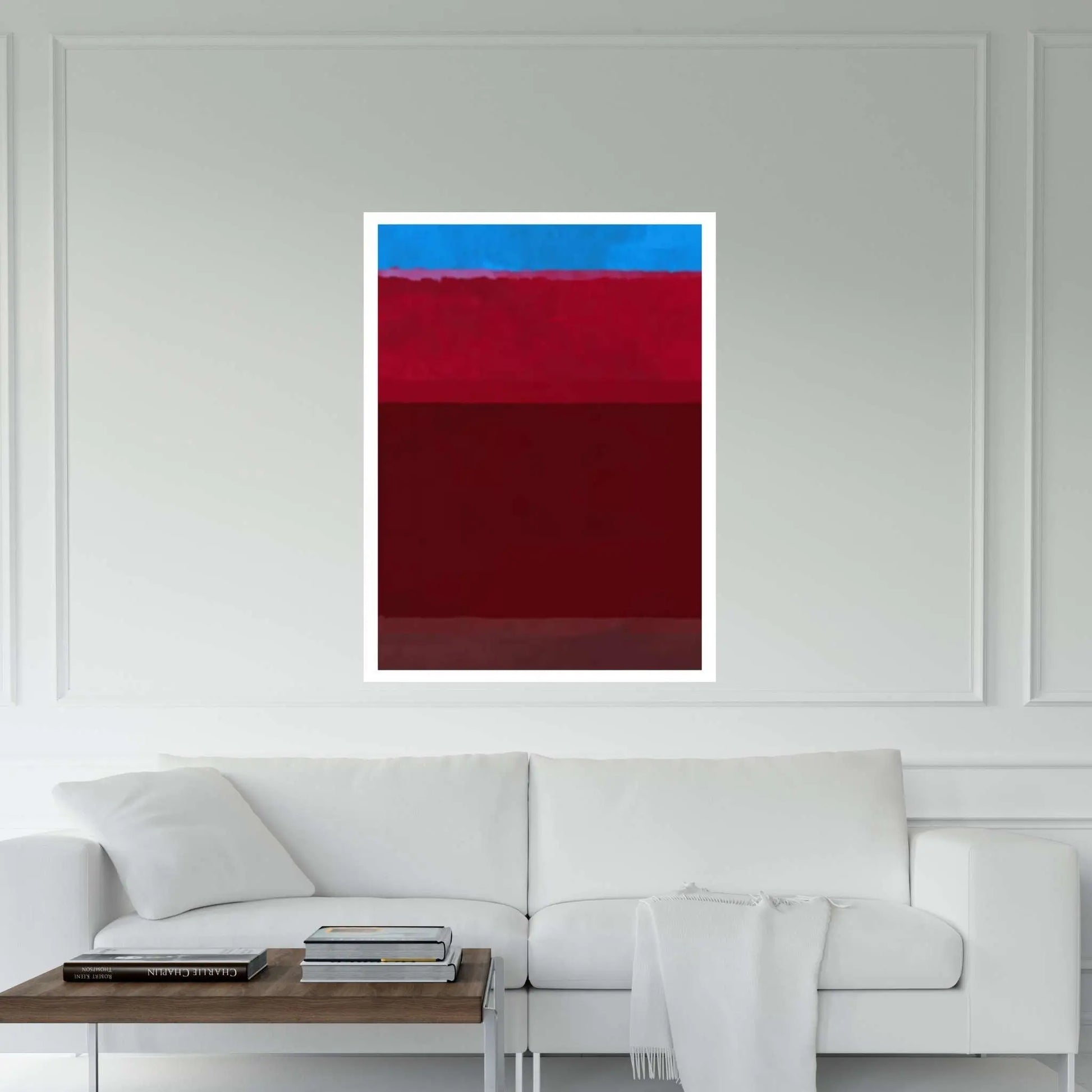 Mark Rothko Frame Canvas/Poster Art Reproduction, Rothko Reproduction - Y Canvas