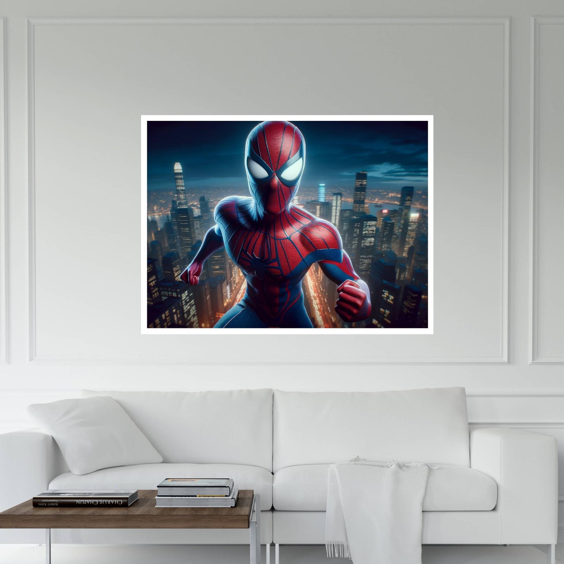 Spiderman Canvas Wall Art - Y Canvas