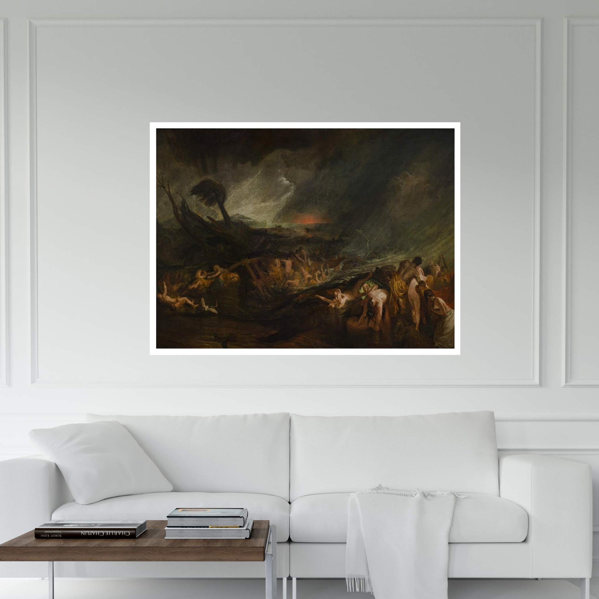 The Deluge Canvas Wall Art - Y Canvas