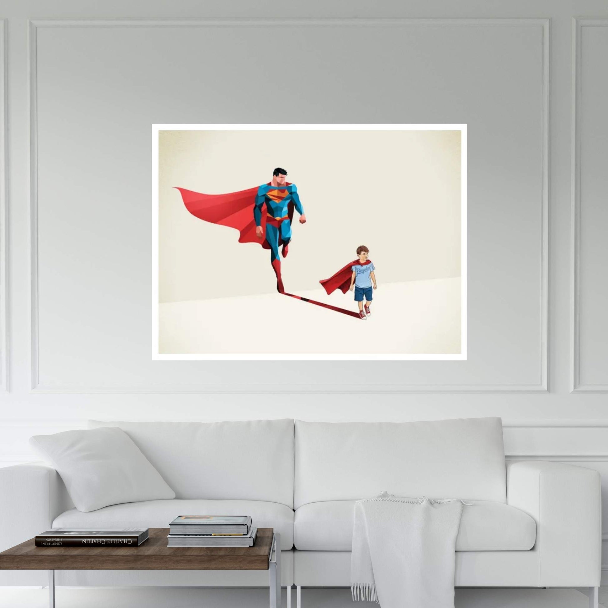 Super Shadows Boy Of Tomorrow Canvas Wall Art - Y Canvas