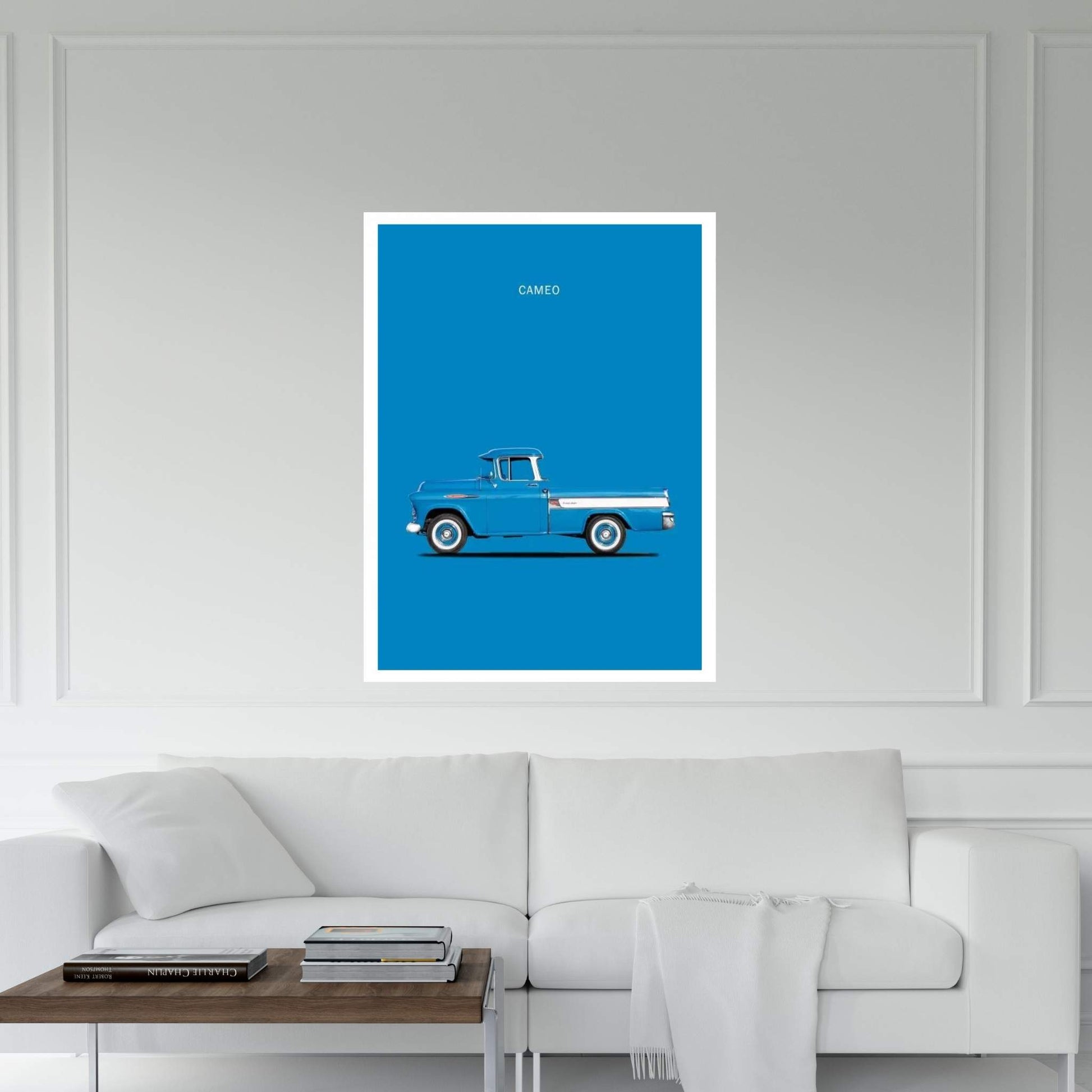 1957 Chevrolet Cameo Canvas Wall Art - Y Canvas