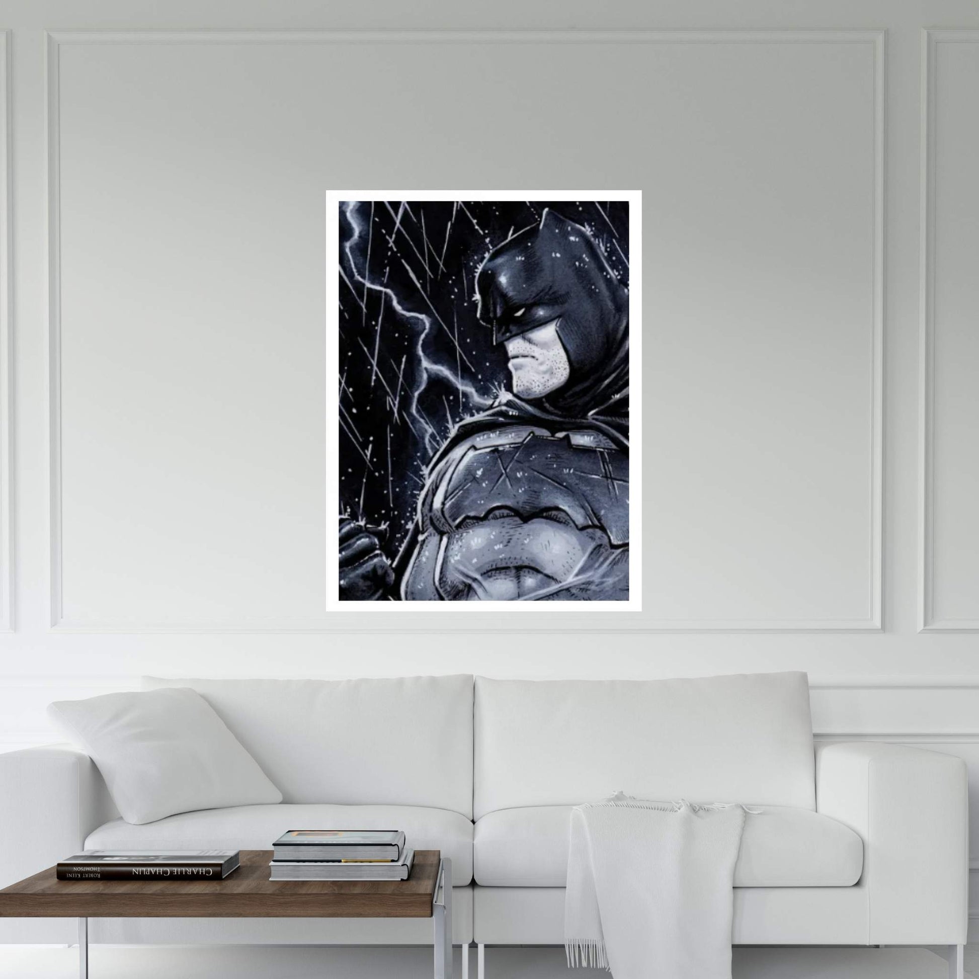 The Dark Knight Canvas Wall Art - Y Canvas