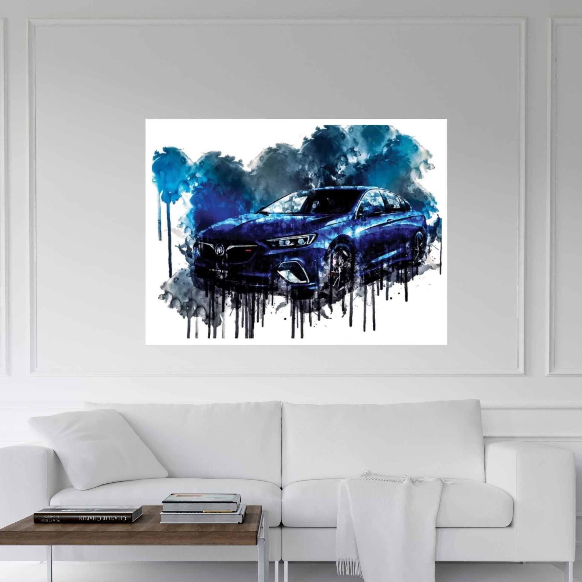 2017 Buick Regal GS Vehicle V Canvas Wall Art - Y Canvas