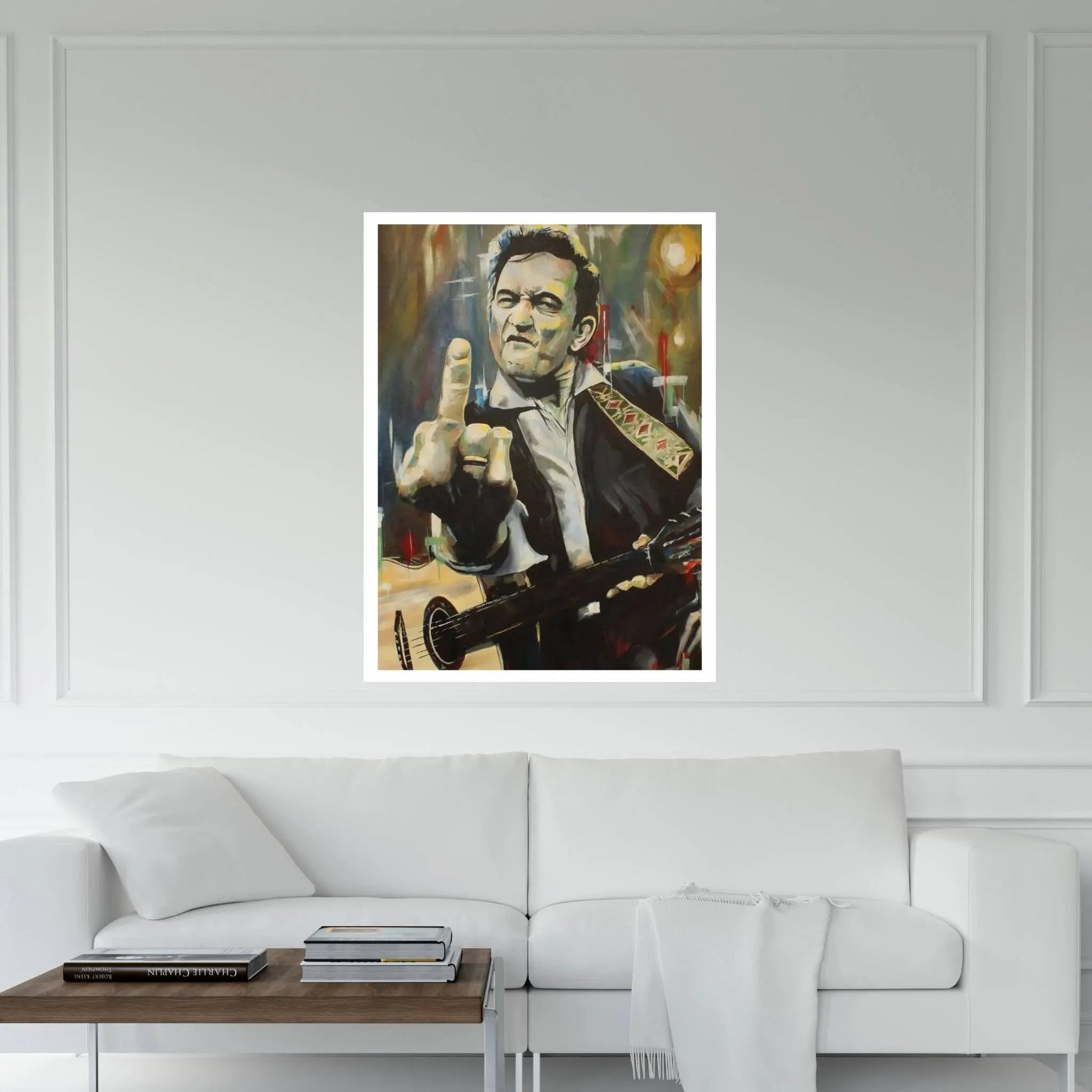 Hello, I'm Johnny Cash Canvas Wall Art - Y Canvas