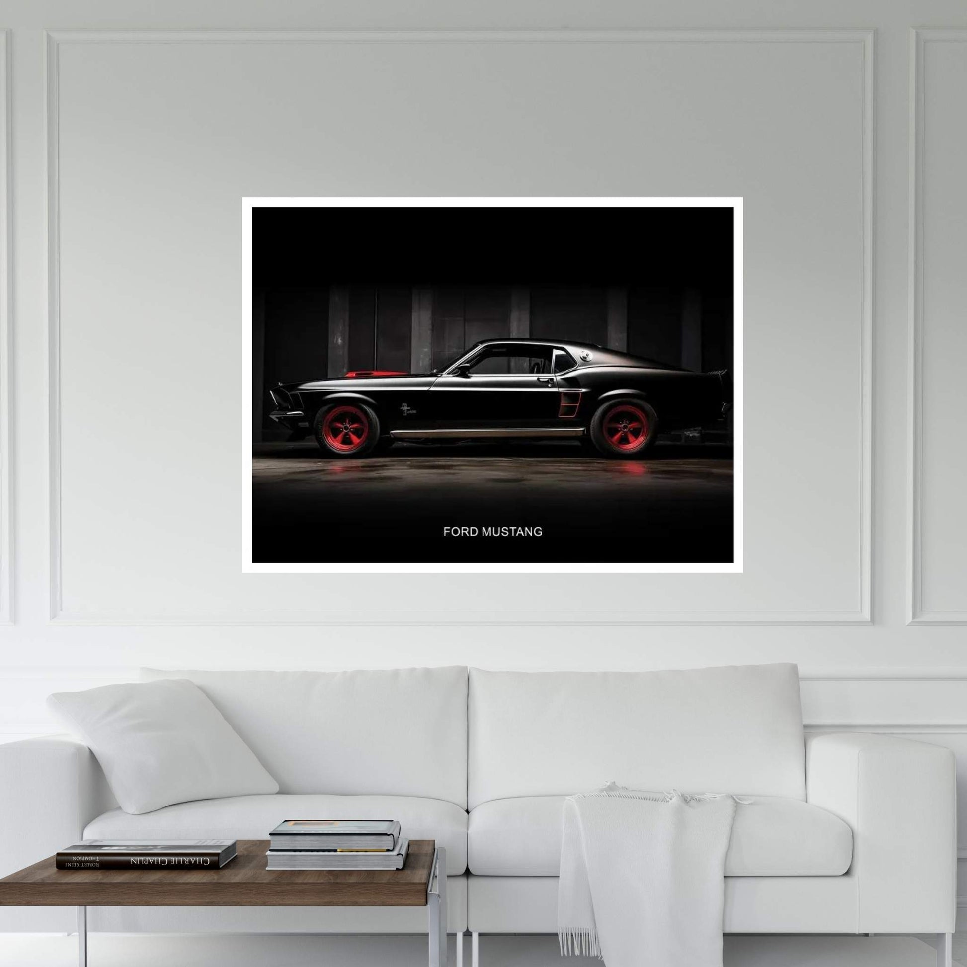 Ford Mustang Canvas Wall Art - Y Canvas