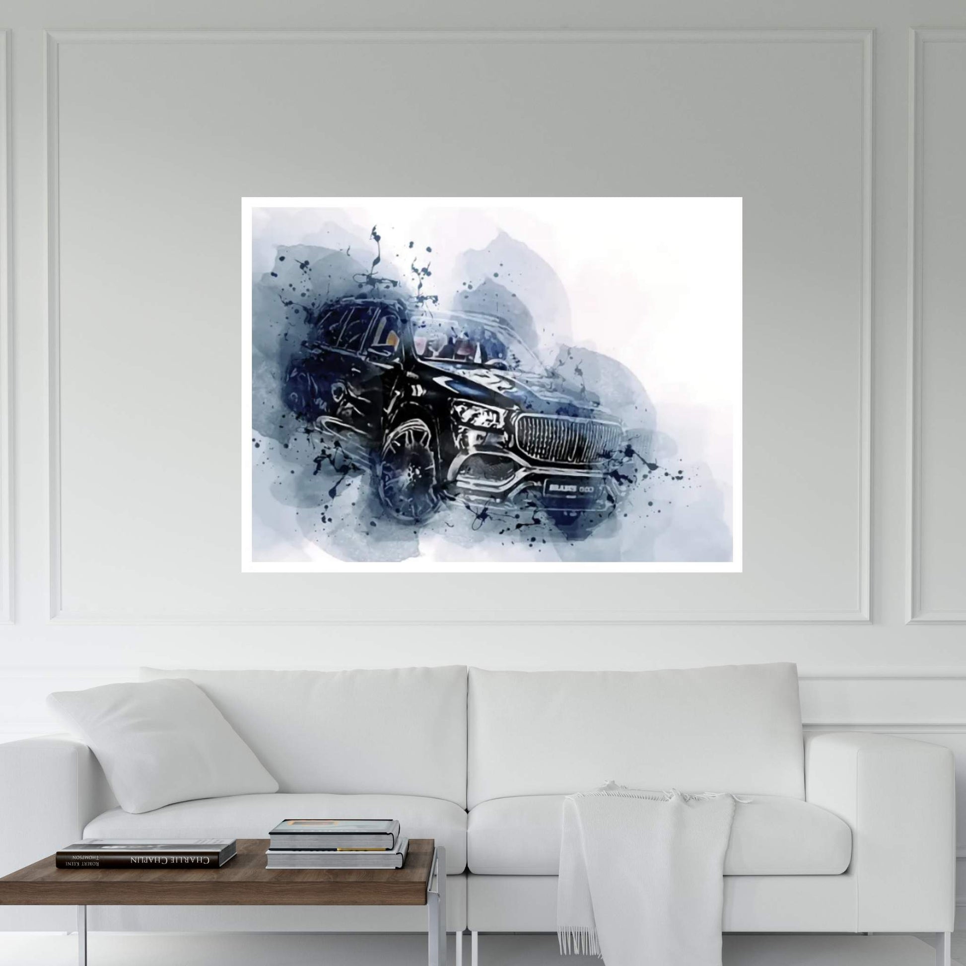 Brabus 800 Luxury Suv Mercedes-Maybach Gls 700 Canvas Wall Art - Y Canvas