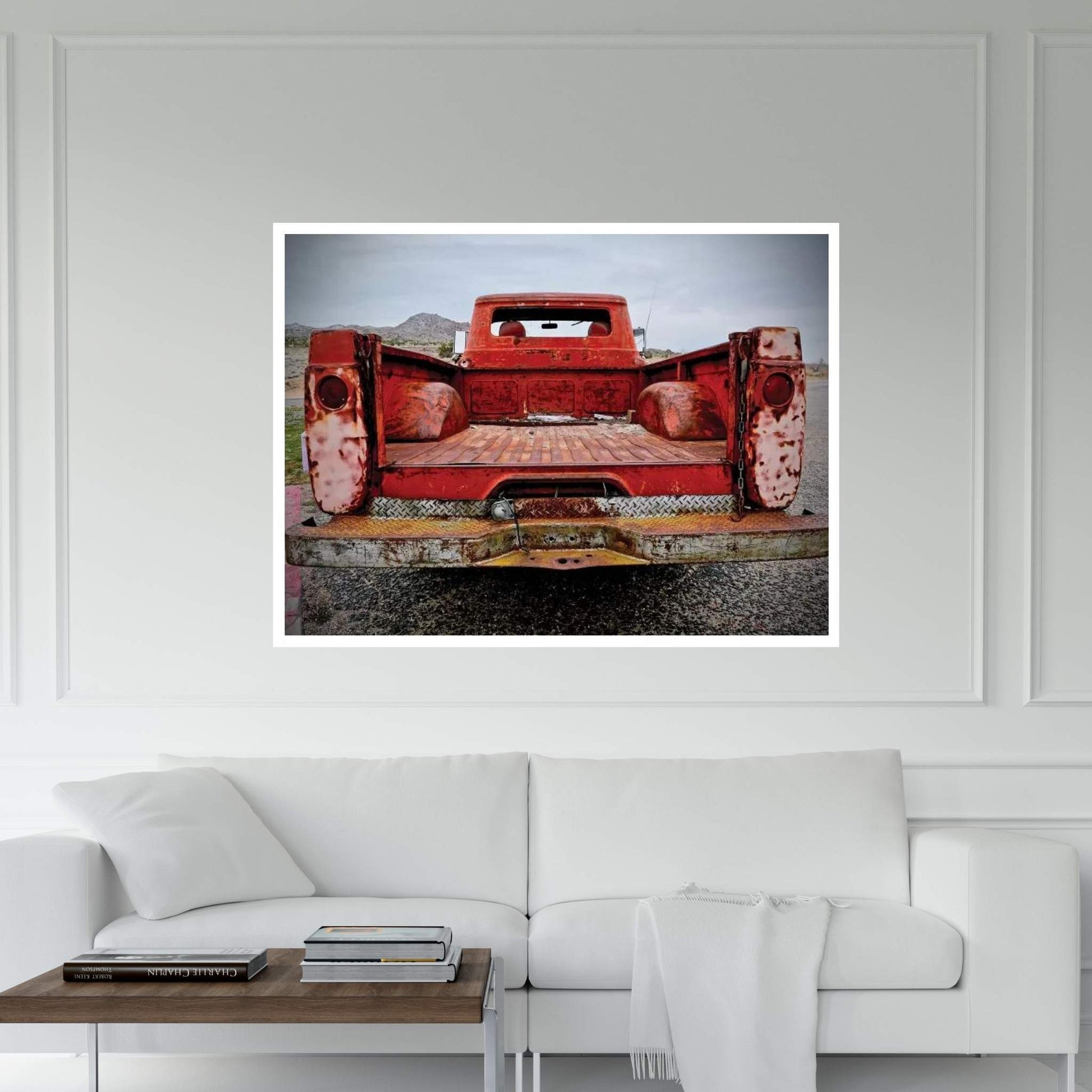 Back End Pickup Canvas Wall Art - Y Canvas