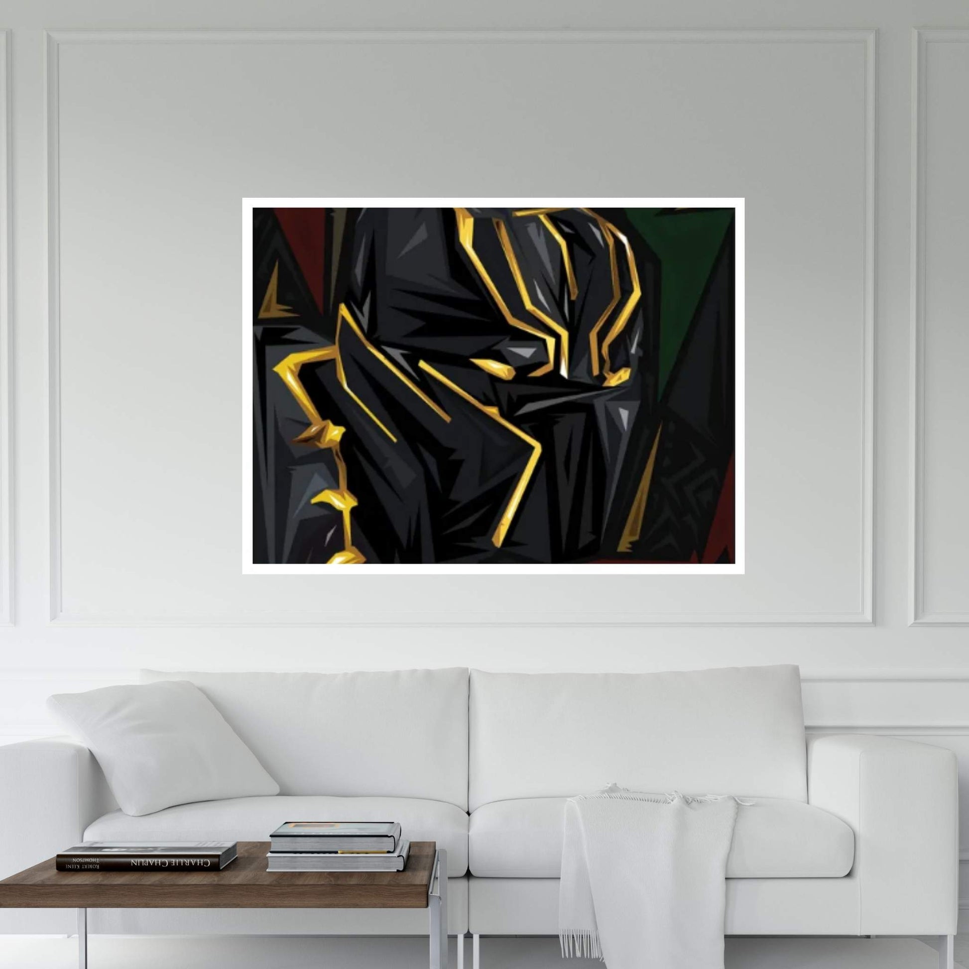 Black Panther II Canvas Wall Art - Y Canvas